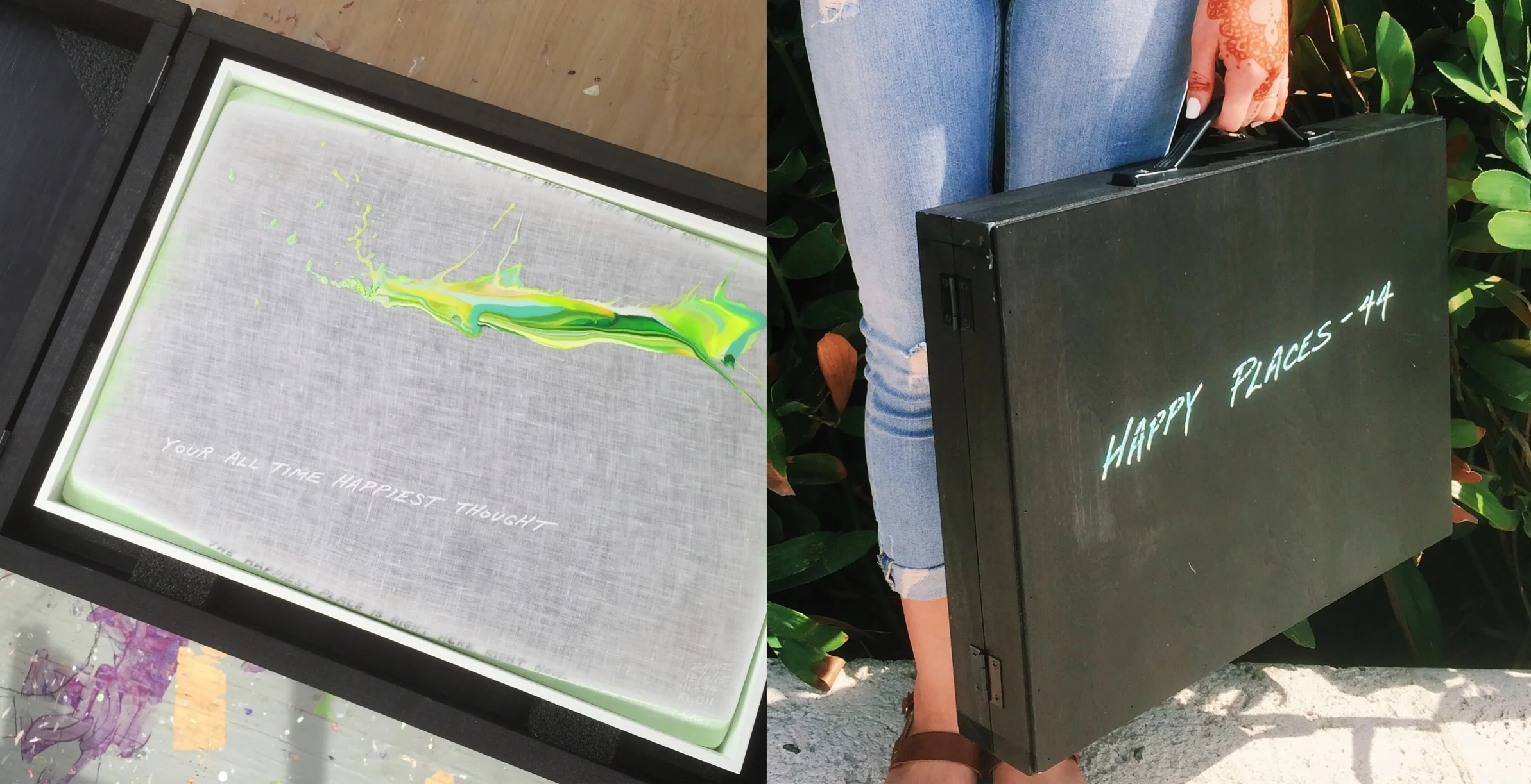 Happy Places-44 carrying/display case (Copy)