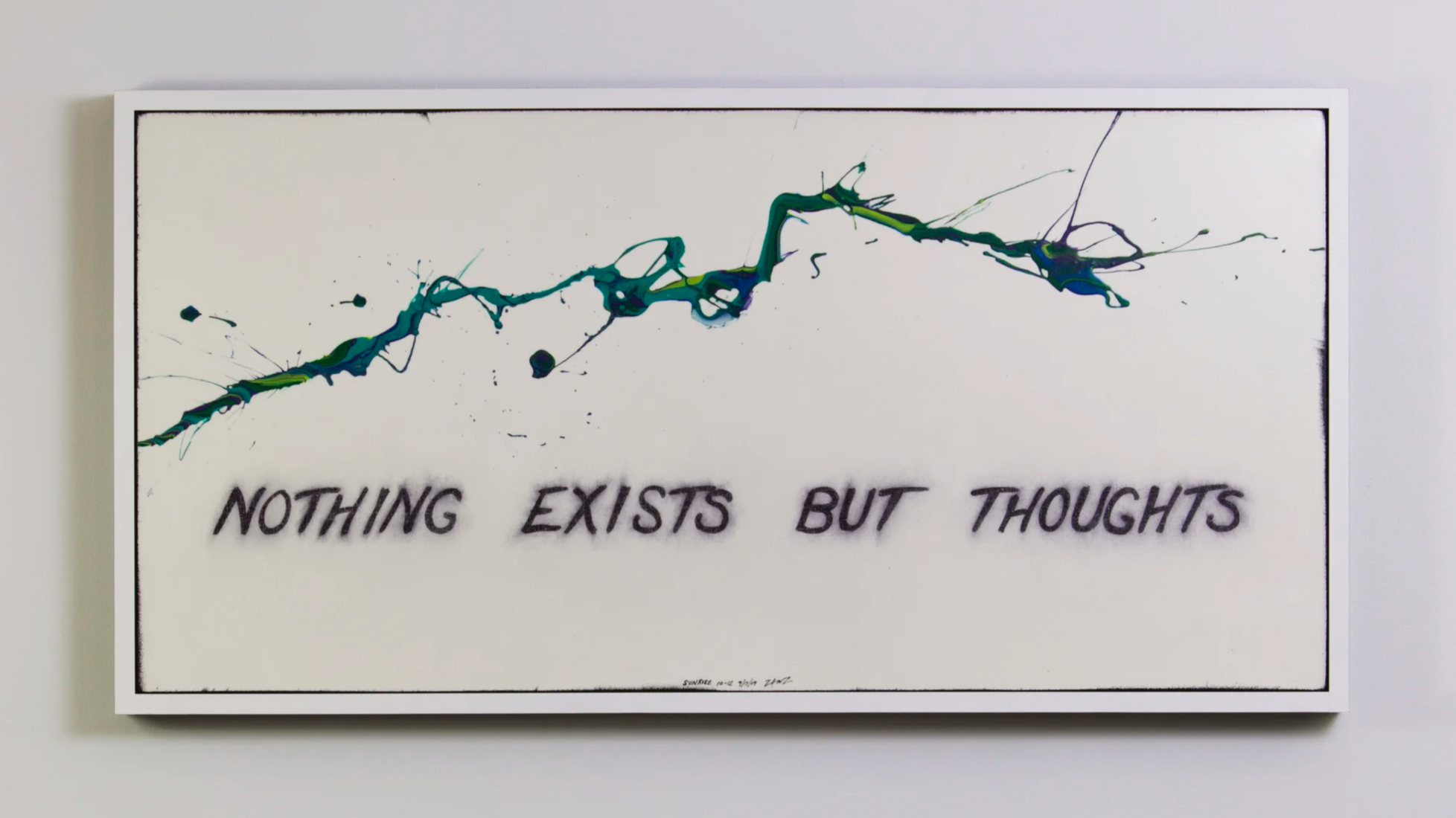 Nothing Exists But Thoughts