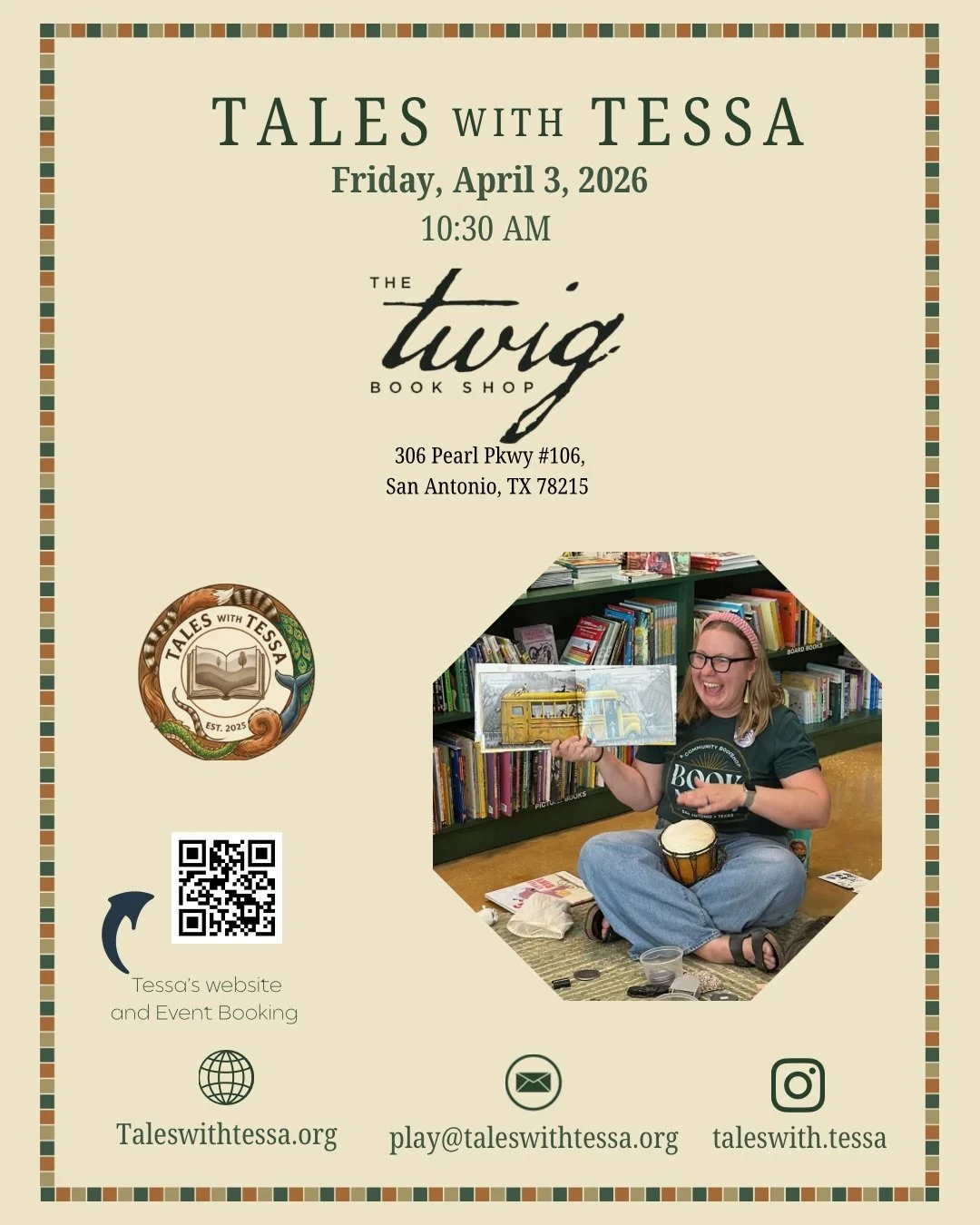 Tales with Tessa @ The Twig