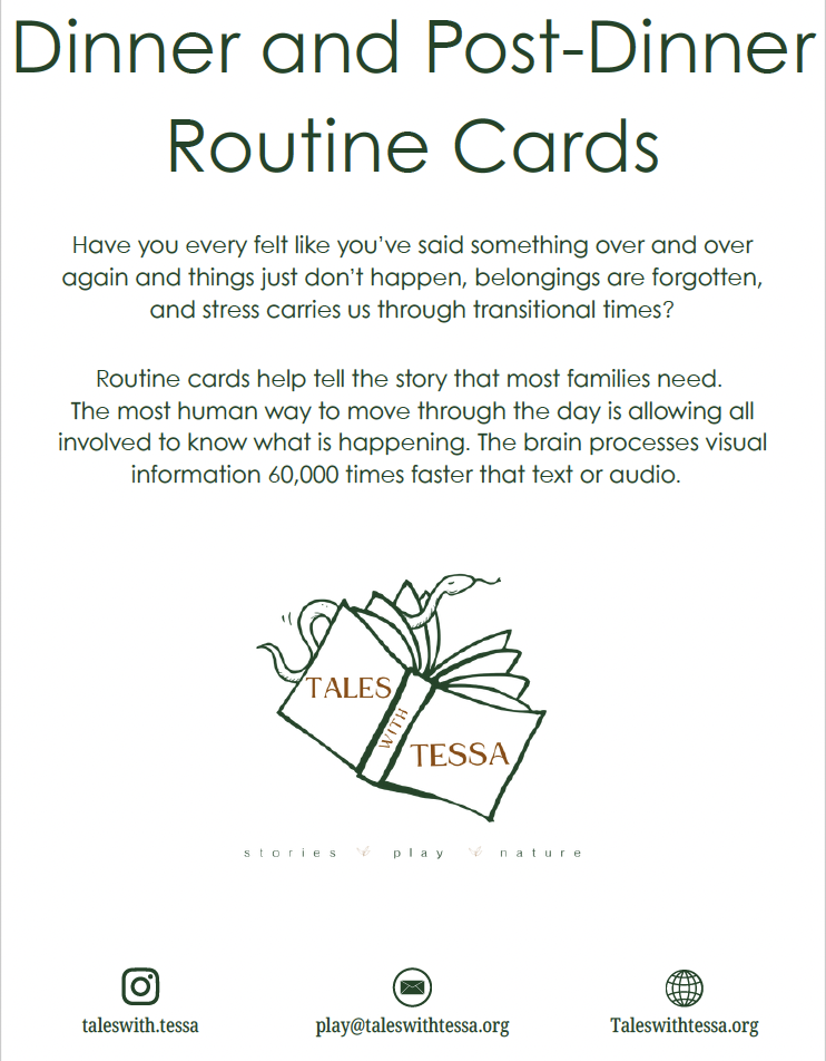 Confident Writer Dinner/Post-Dinner Routine Visual Digital Download