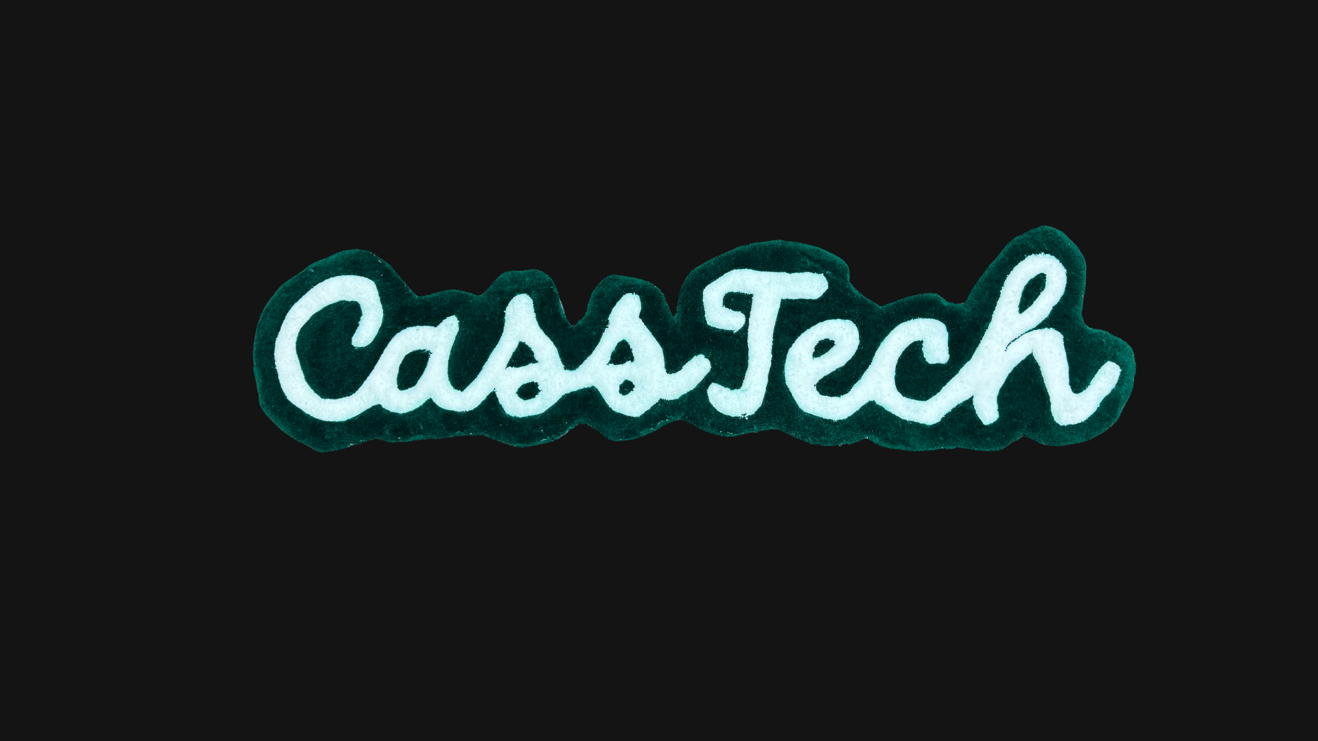 A rug in the colors green and white to represent the Cass Technical High School 