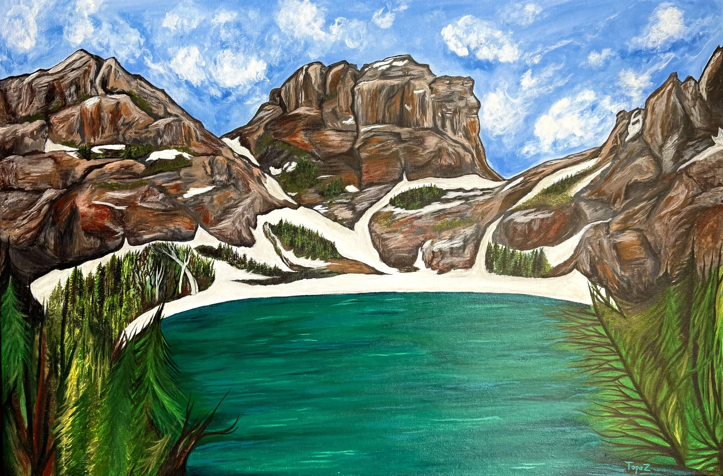 Emerald Lake in Colorado- Original