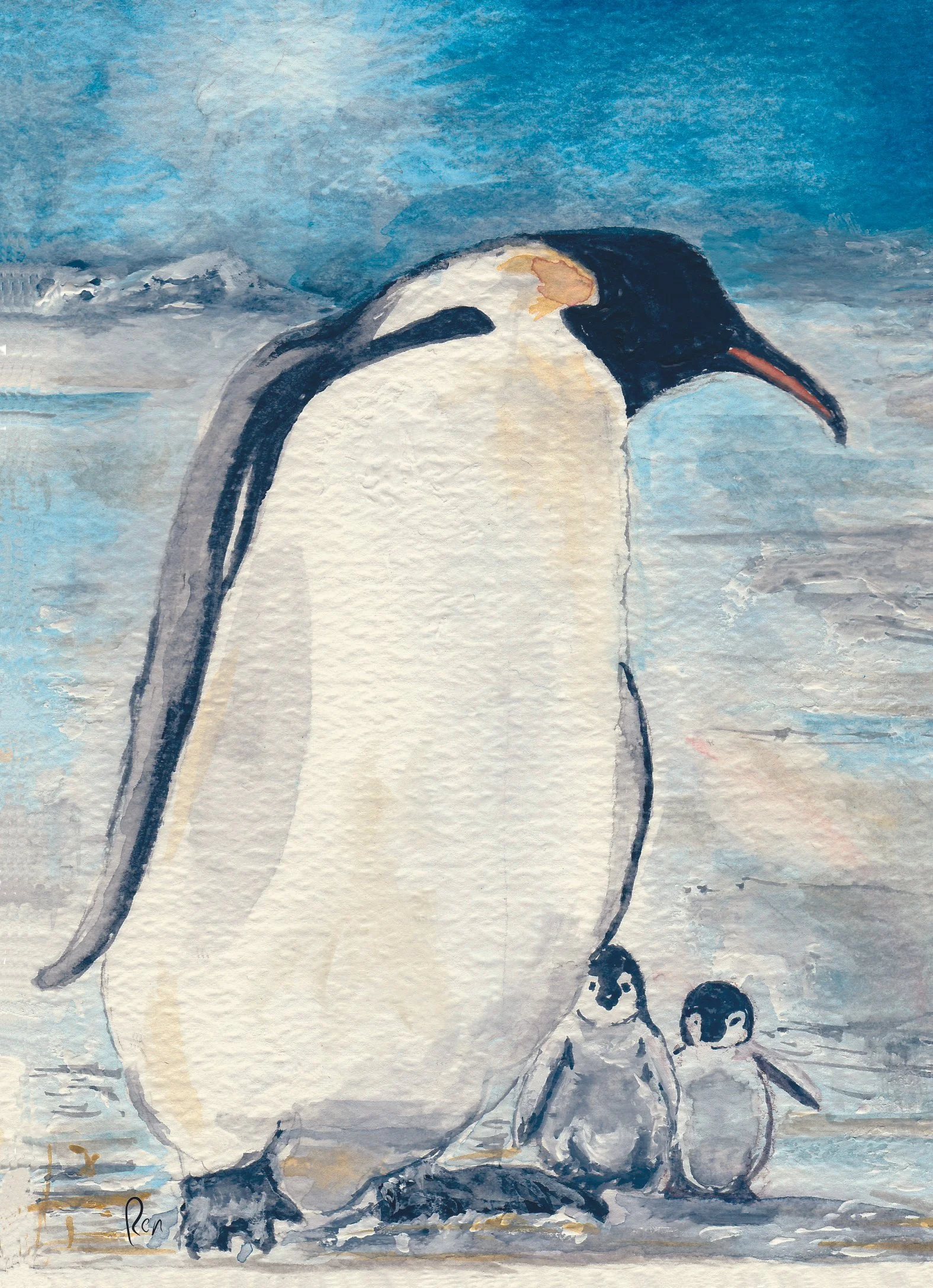 Penguin Mama