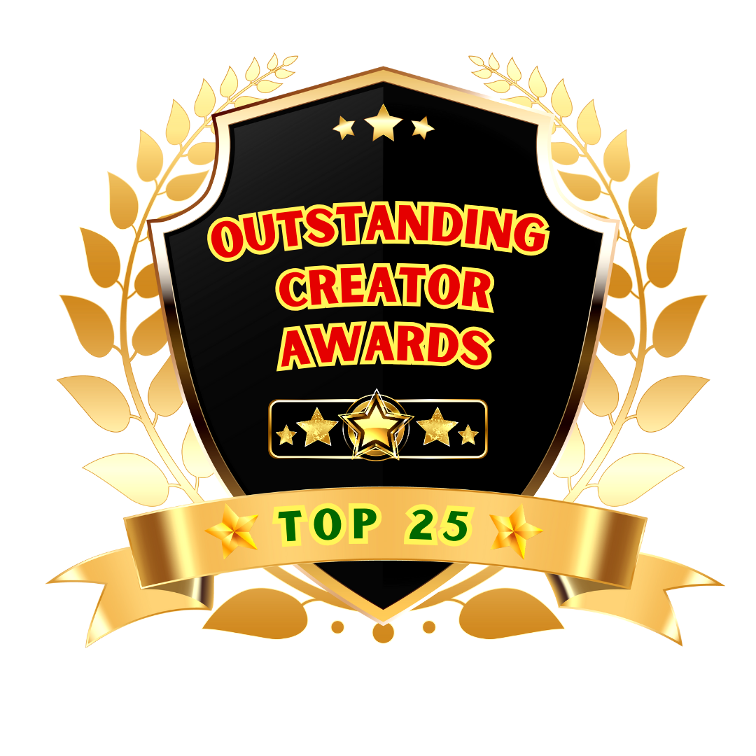 Top 25 Outstanding Creator Awards Award Seal