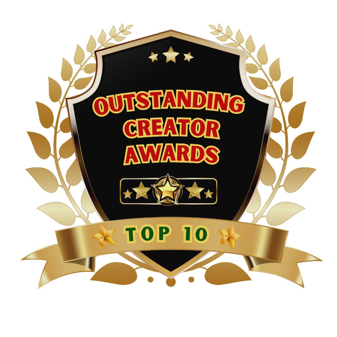 Outstanding Creator Award Top 10 Books of the year awards.