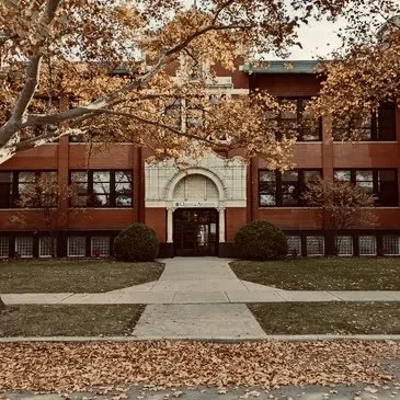 My elementary school, Queen of Peace, two blocks from my home