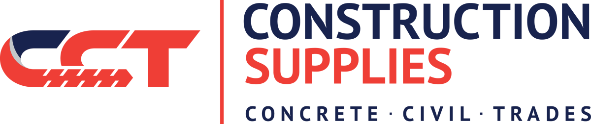A logo for CCT, also known as Concrete Civil Trades Construction Supplies.