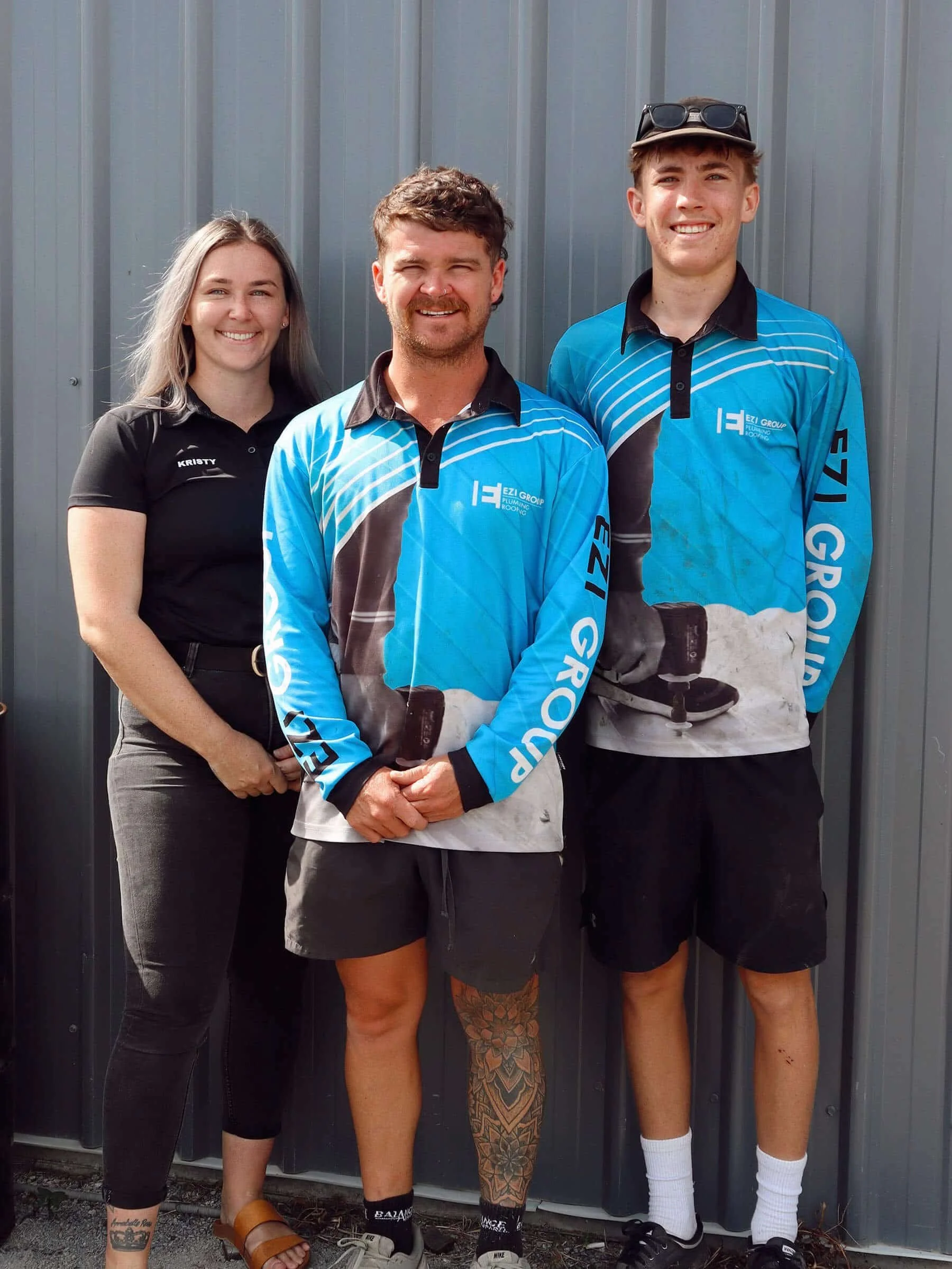 A photo of Kristy, Michael and Lachy from Ezi Group Pty Ltd