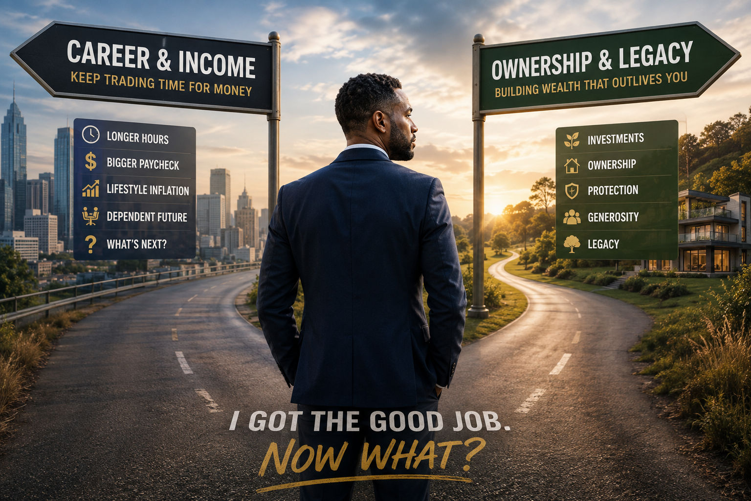We Were Taught to Get a Good Job. Nobody Taught Us What to Do With the Money.