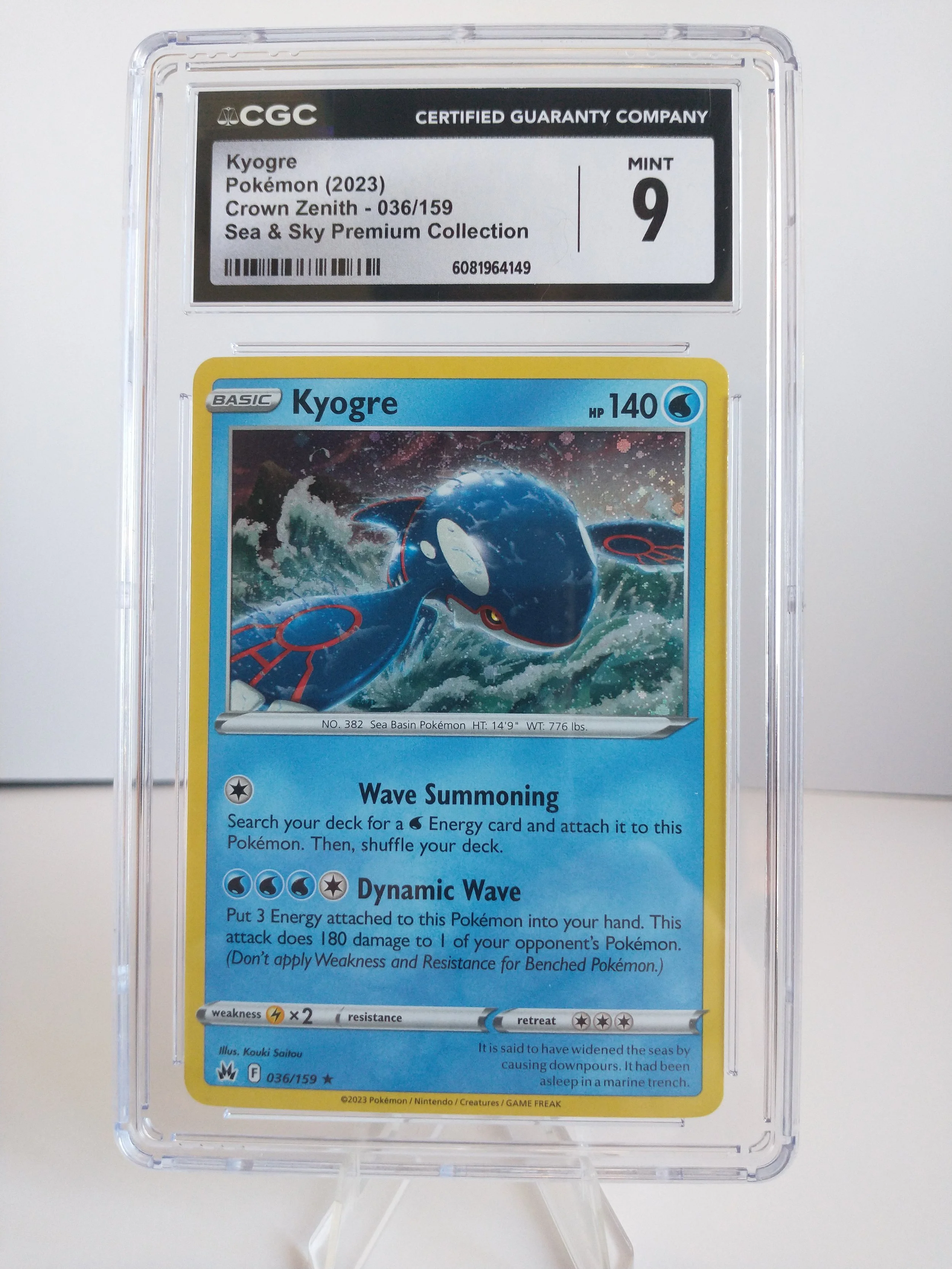 Kyogre CGC 9