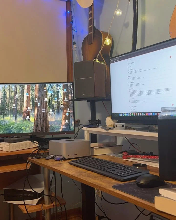 Timelapse of &lsquo;Till Death Do Us Part post color process. I gotta invest in a phone tripod