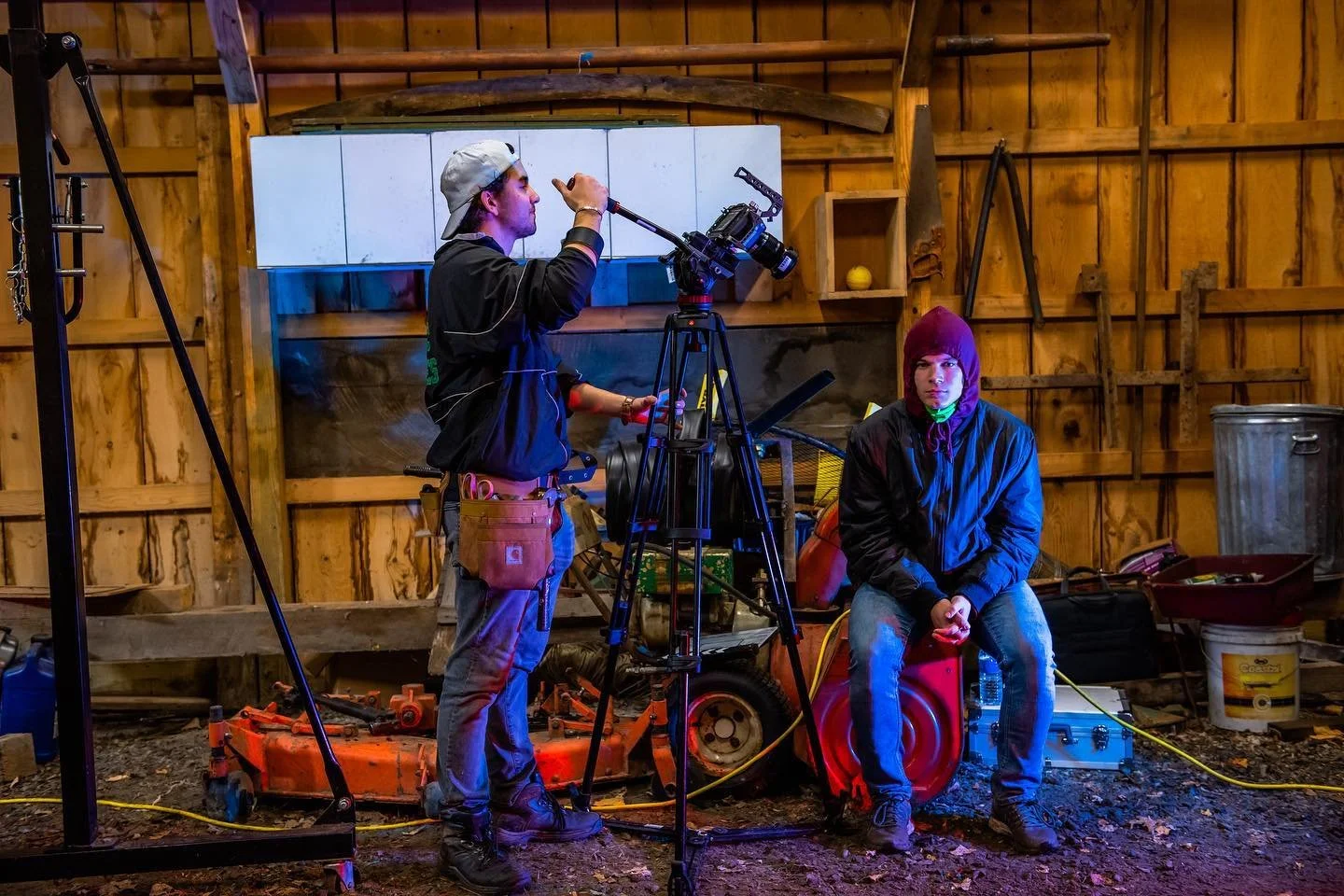 &ldquo;Loose Ends&rdquo; 
BTS Part 2. 

More BTS from our Production 1 shoot last weekend.

Huge thank you to @quinnnhartmannn for letting us use his house

And massive thank you to @kaylarnugentphotography for the incredible BTS Photos above.