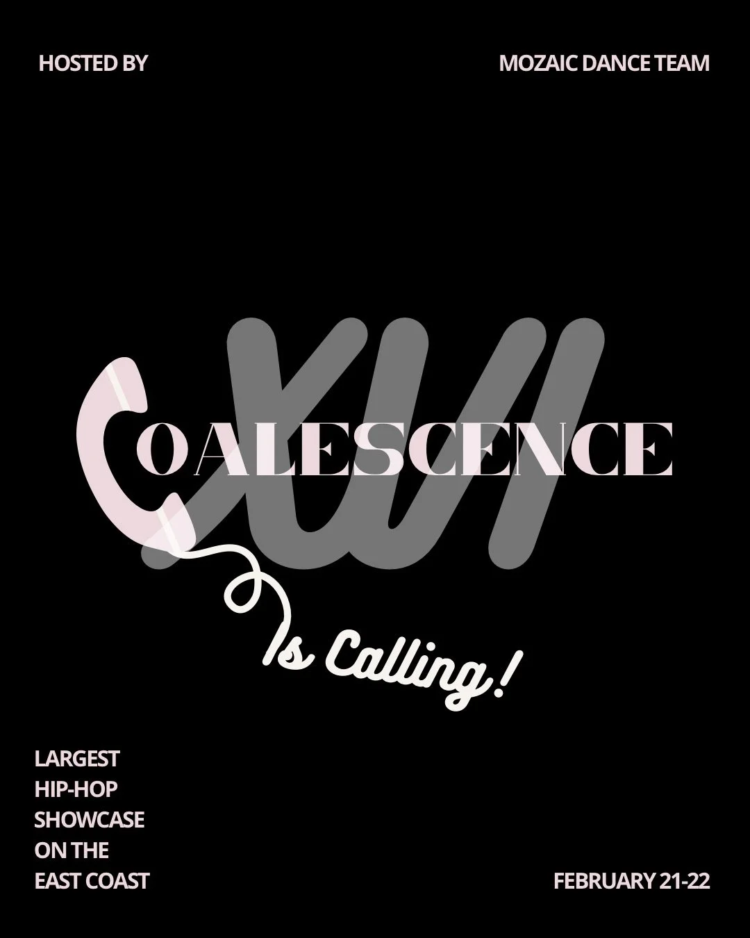 COalescence XVI SHowcase