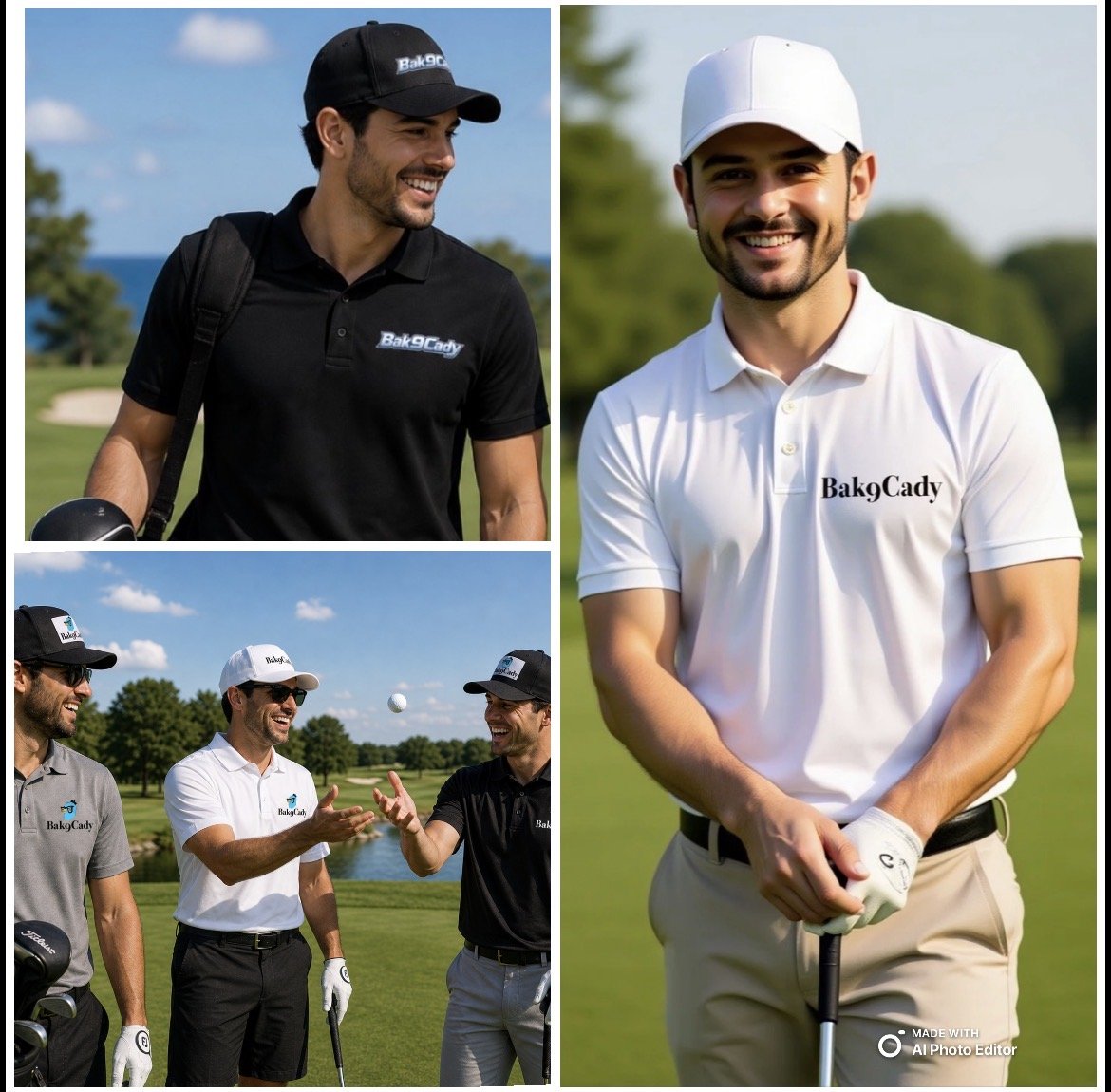 Serious Golf, Zero Stiffness: Bak9cady Polo's