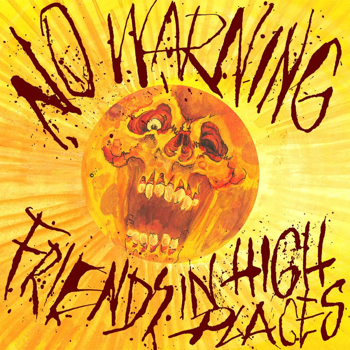 NO WARNING - FRIENDS IN HIGH PLACES (SONGWRITER/GUITAR) LOCKIN OUT RECORDS