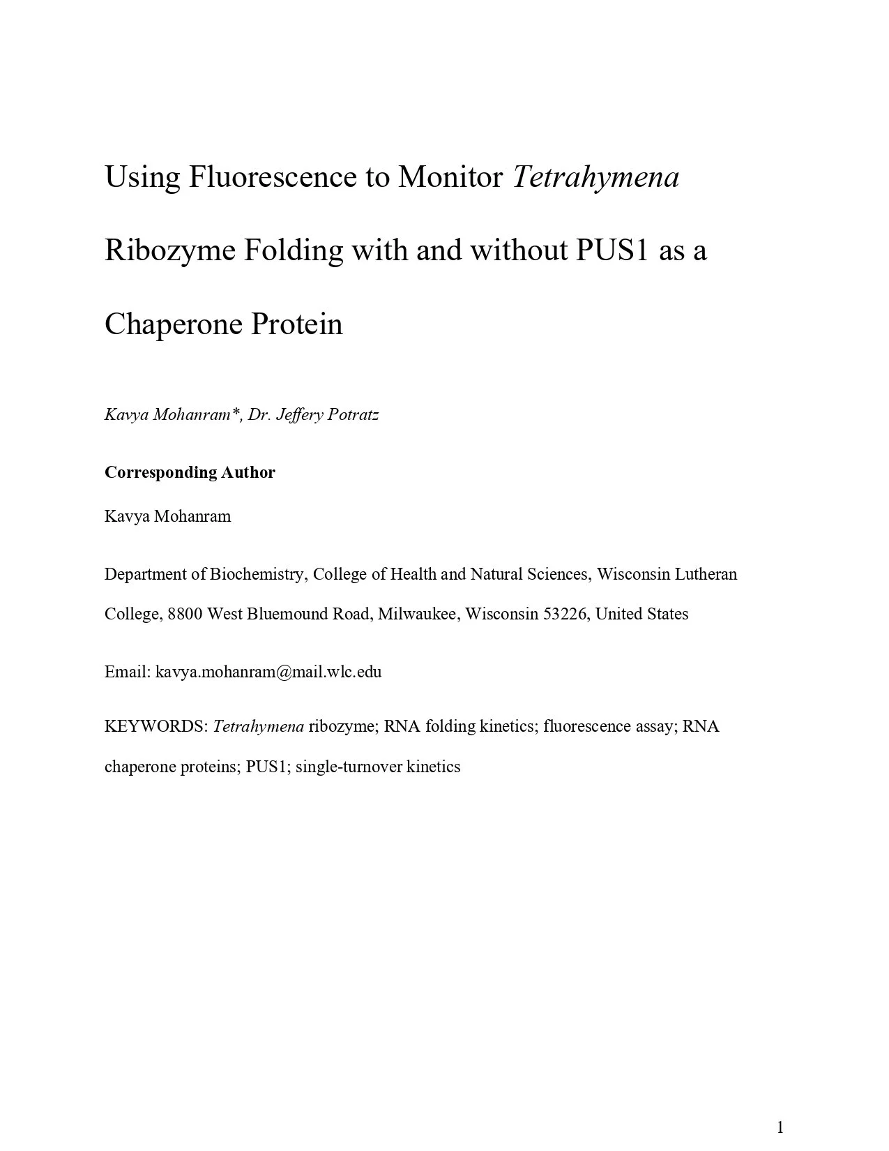 Using fluorescence to monitor tetrahymena ribozyme folding with and without pus1 as a chaperone protein Final (1)_page-0001.jpg