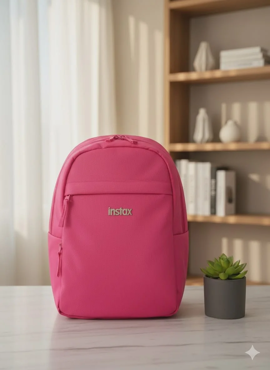 Fujifilm Instax Backpack in pink