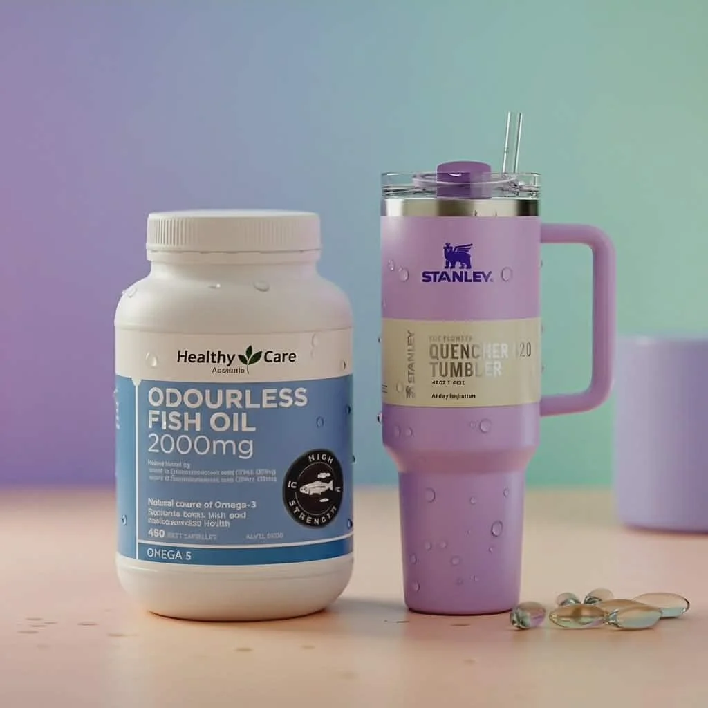 Fish Oil With Tumbler
