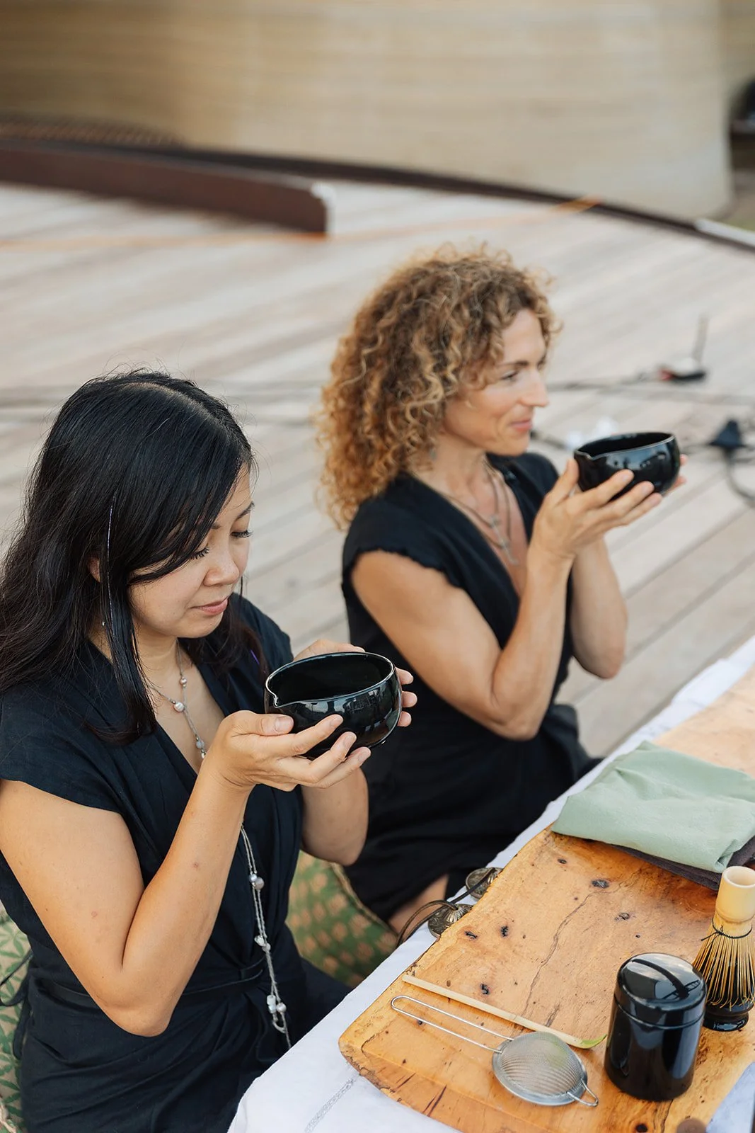 Tea Ceremony at Swift Fit Social’s Austin Yoga Fest 