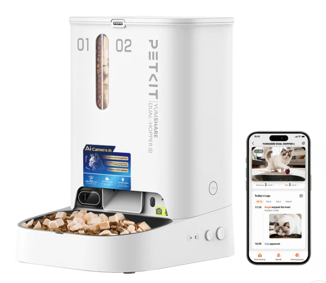 PetKit Yumshare Dual Hopper Feeder (Camera)