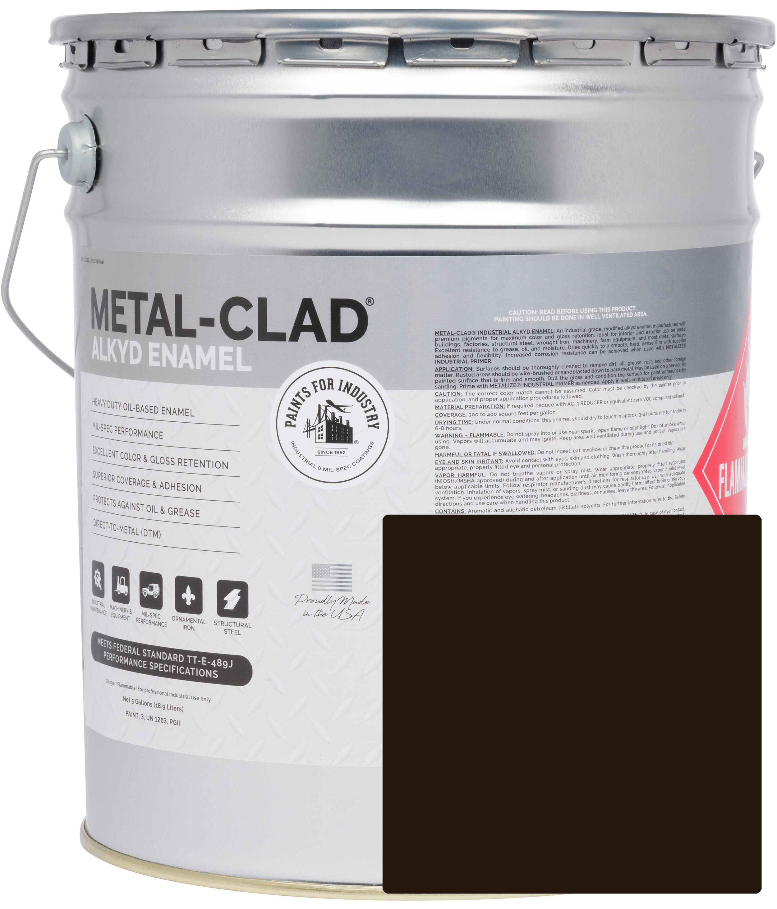 4-HES-3237 (Pacific Brown) - 5 Gallon