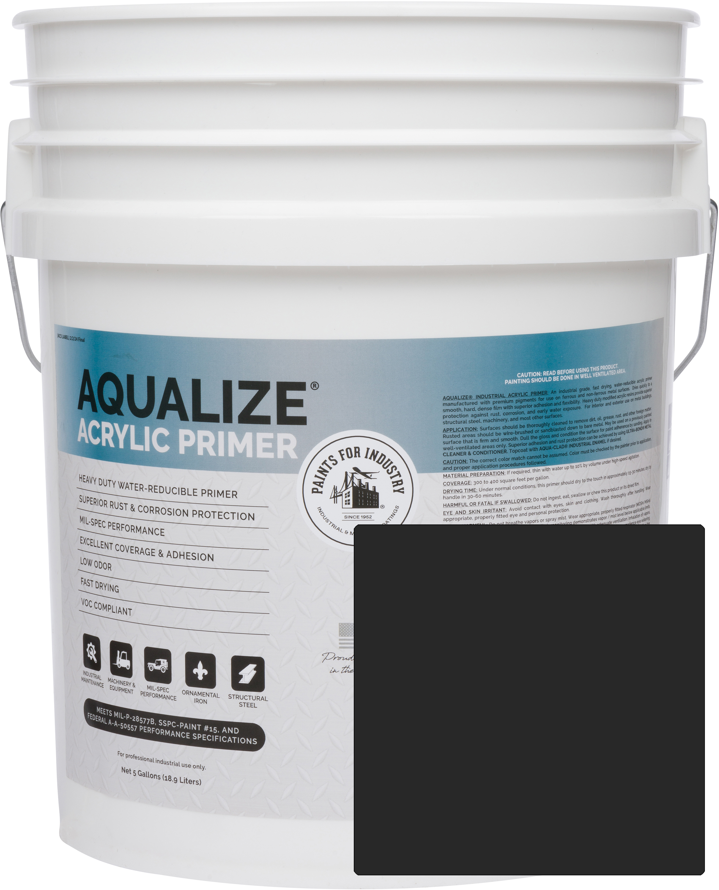 8-AP-1116 (Black Primer) - 5 Gallon