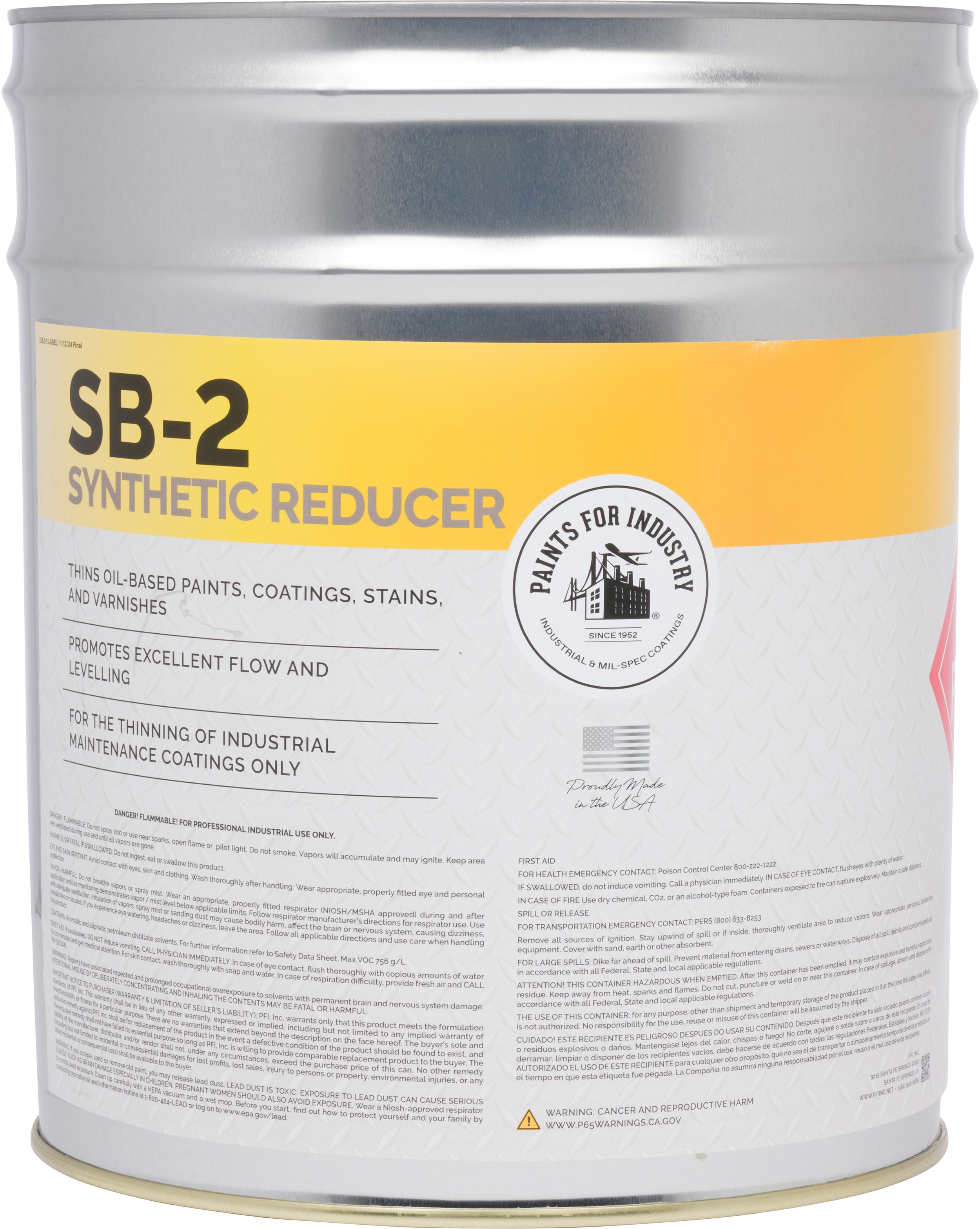 SB-2 (Synthetic Reducer) - 5 Gallons