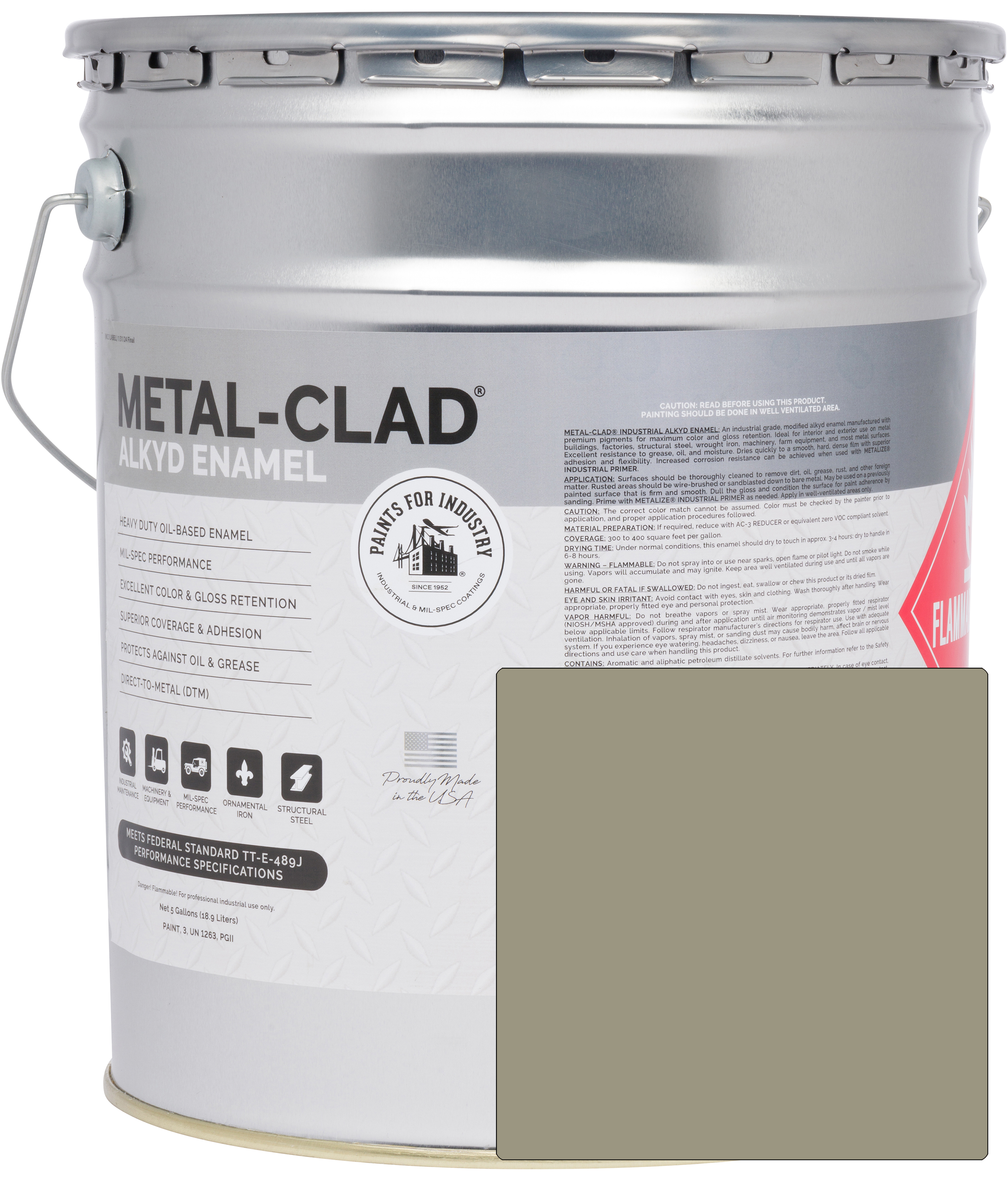 8-HES-6823 (Calko Gray) - 5 Gallon