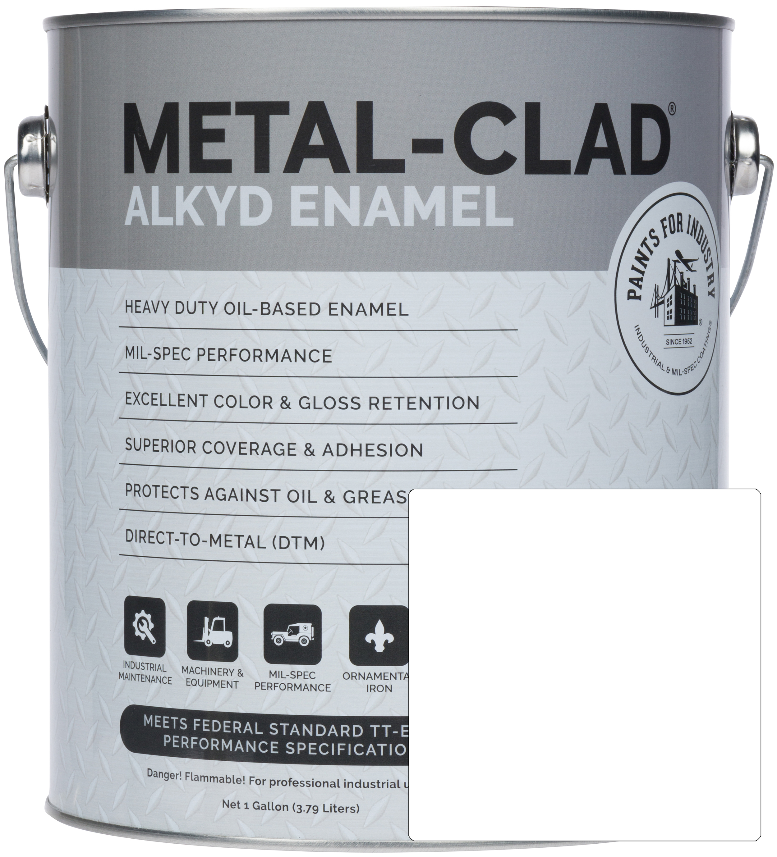 2-HES-2607 (Semi-Gloss White) - 1 Gallon