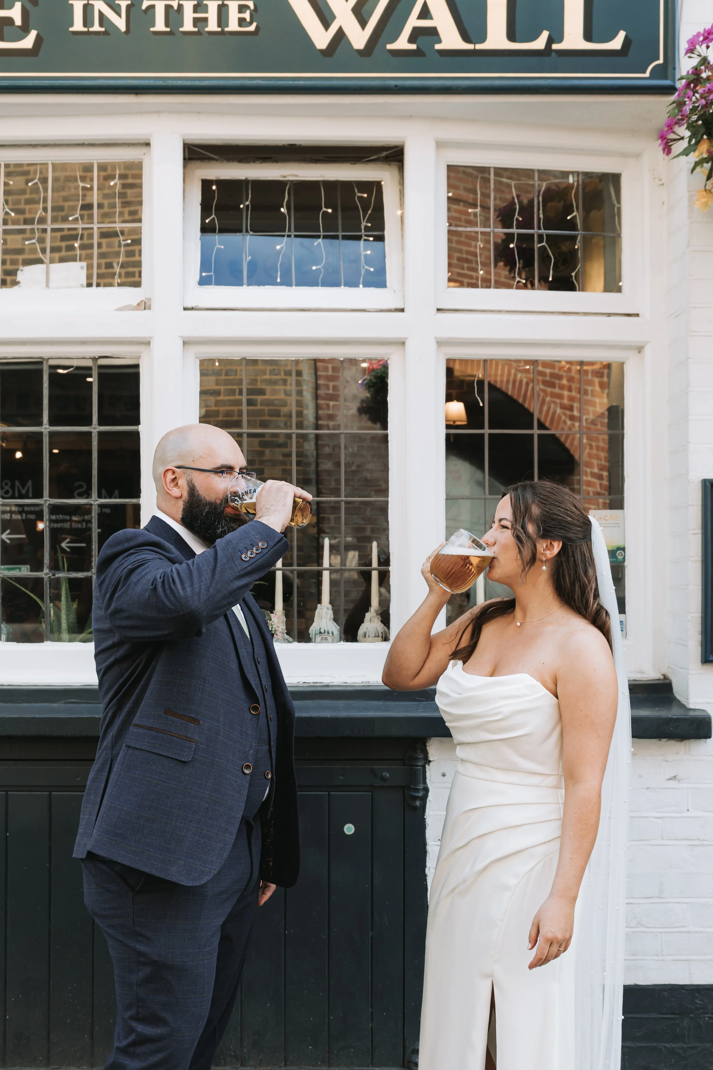 Hole in the Wall Chichester Pub Wedding Photography