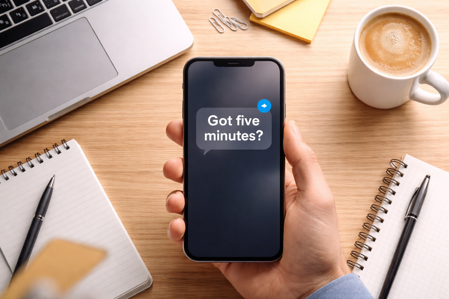 You can tell a lot about someone by how they react to “Got Five Minutes?”