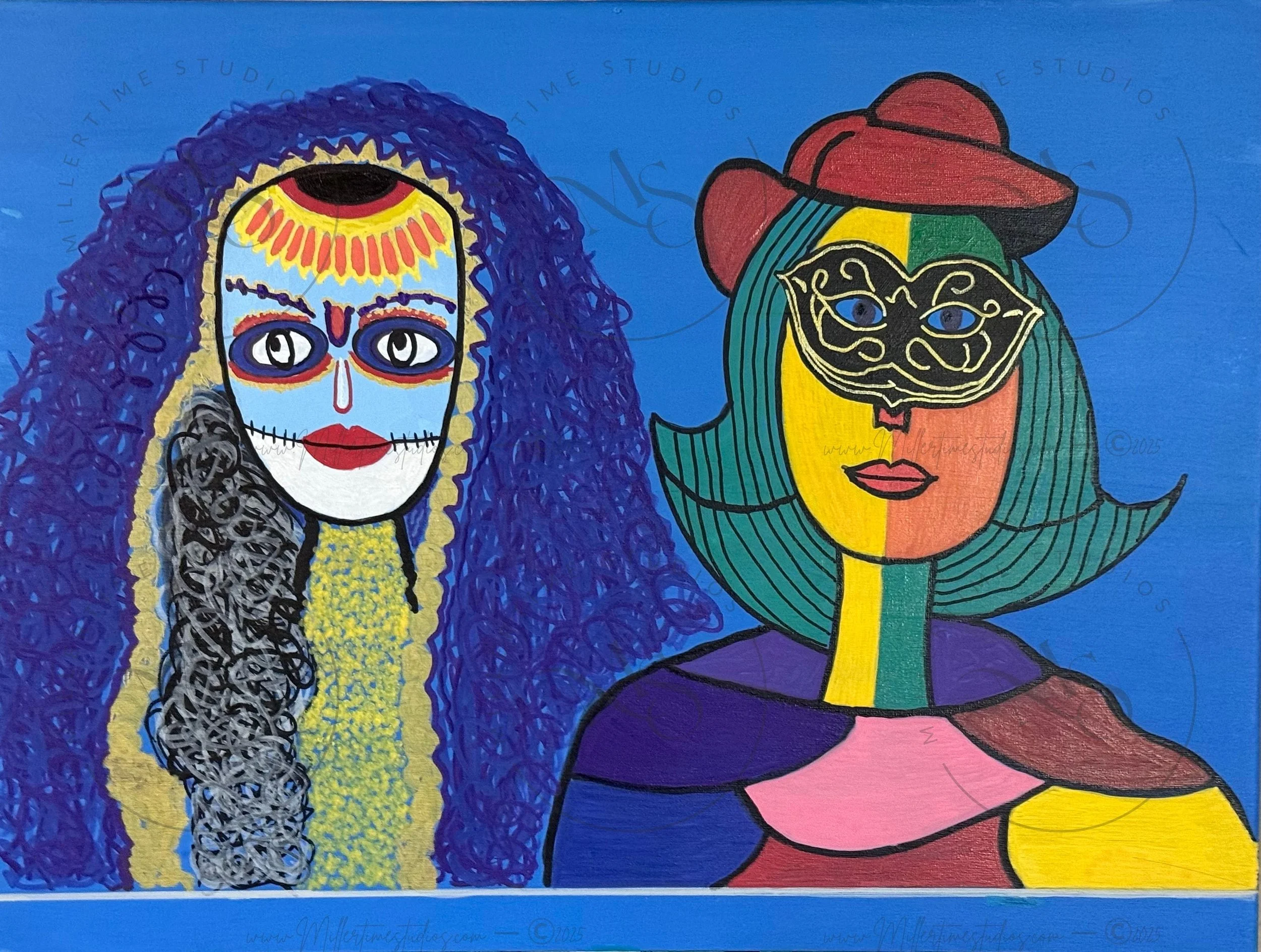 Mardi Gras Meets a Woman