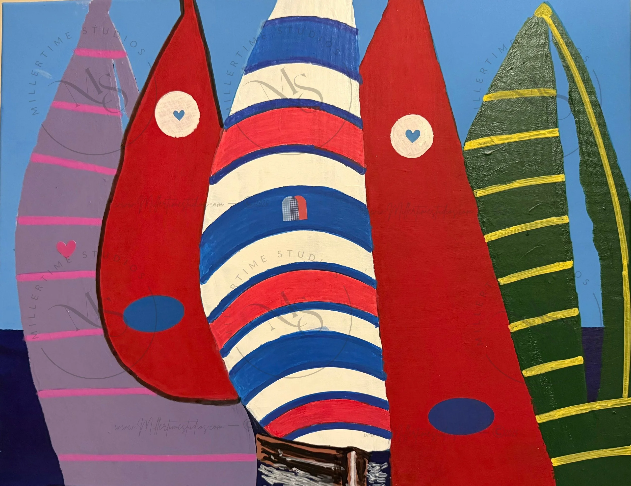 Five Sails In The Wind #2