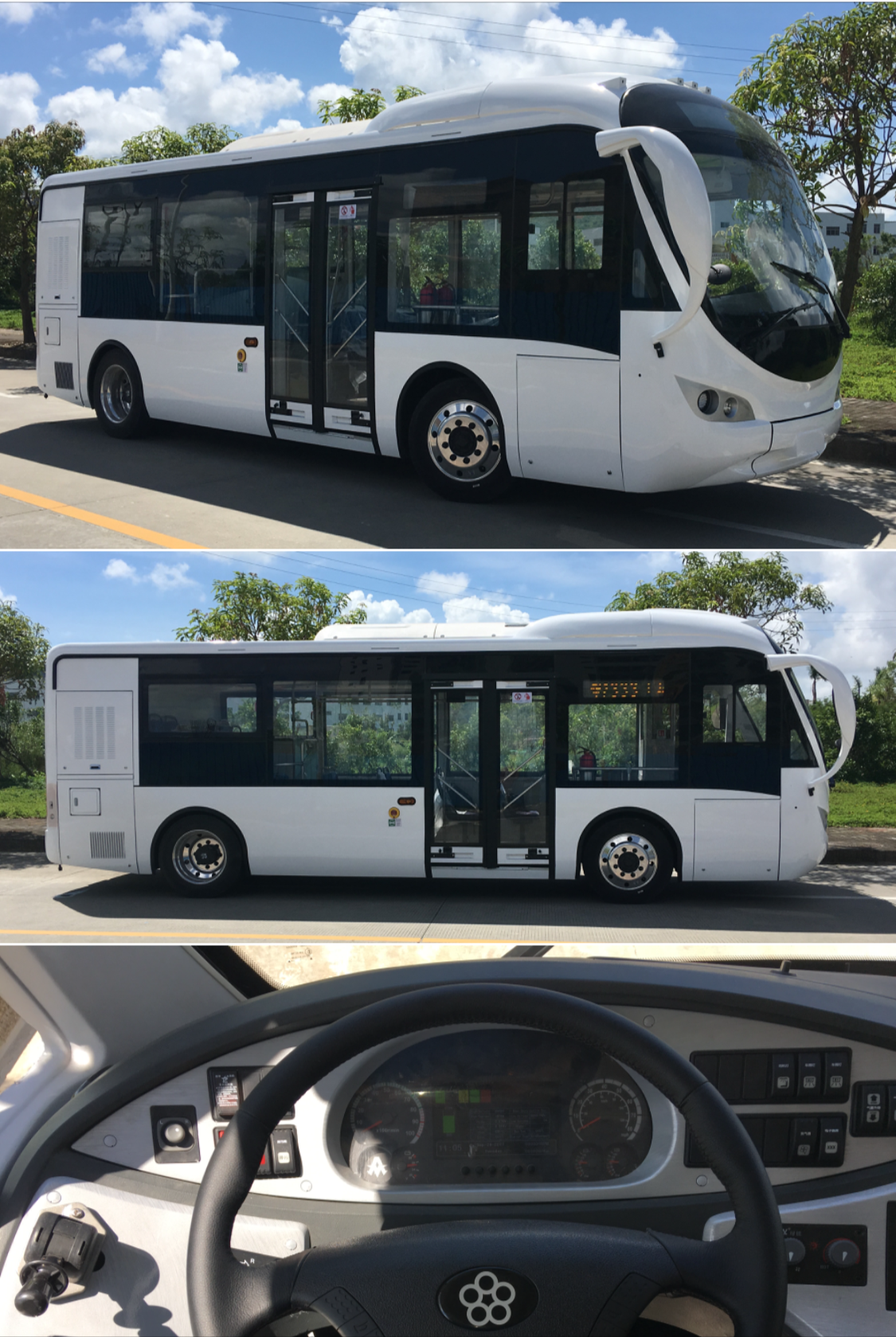 Built electric buses