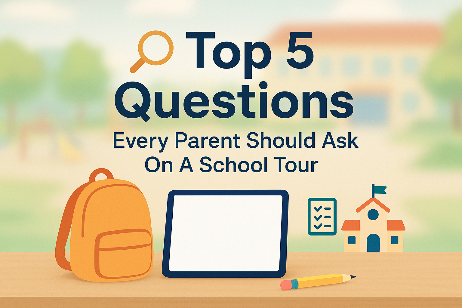 Top 5 Questions Questions Every Parent Should Ask On A School Tour