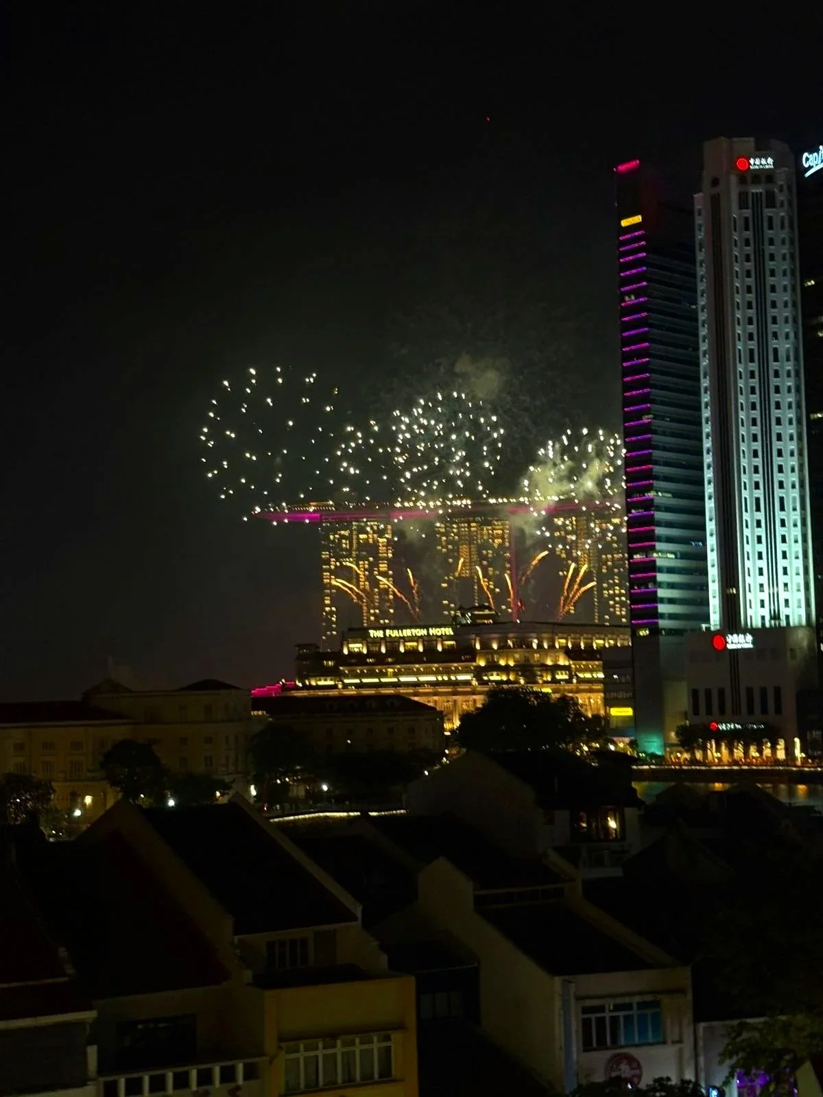 New Year's Eve Countdown on Rooftop