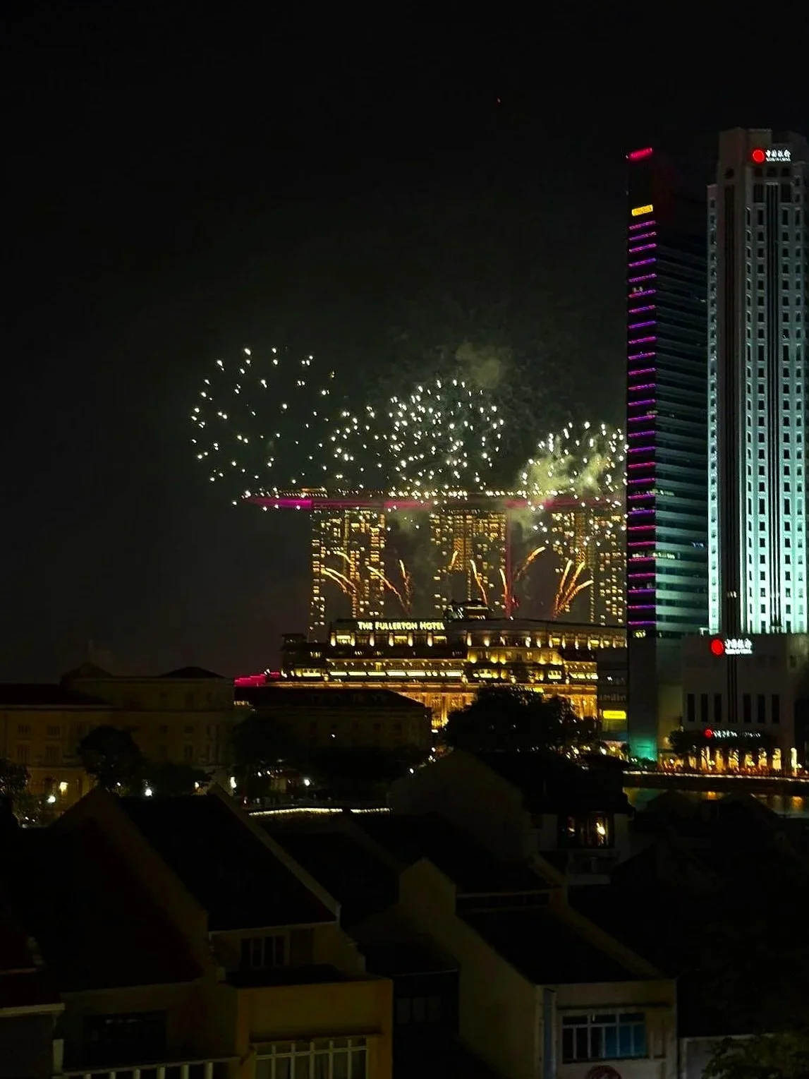 New Year's Eve Countdown on Rooftop