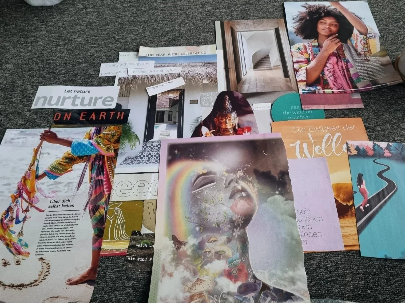 Vision board experience