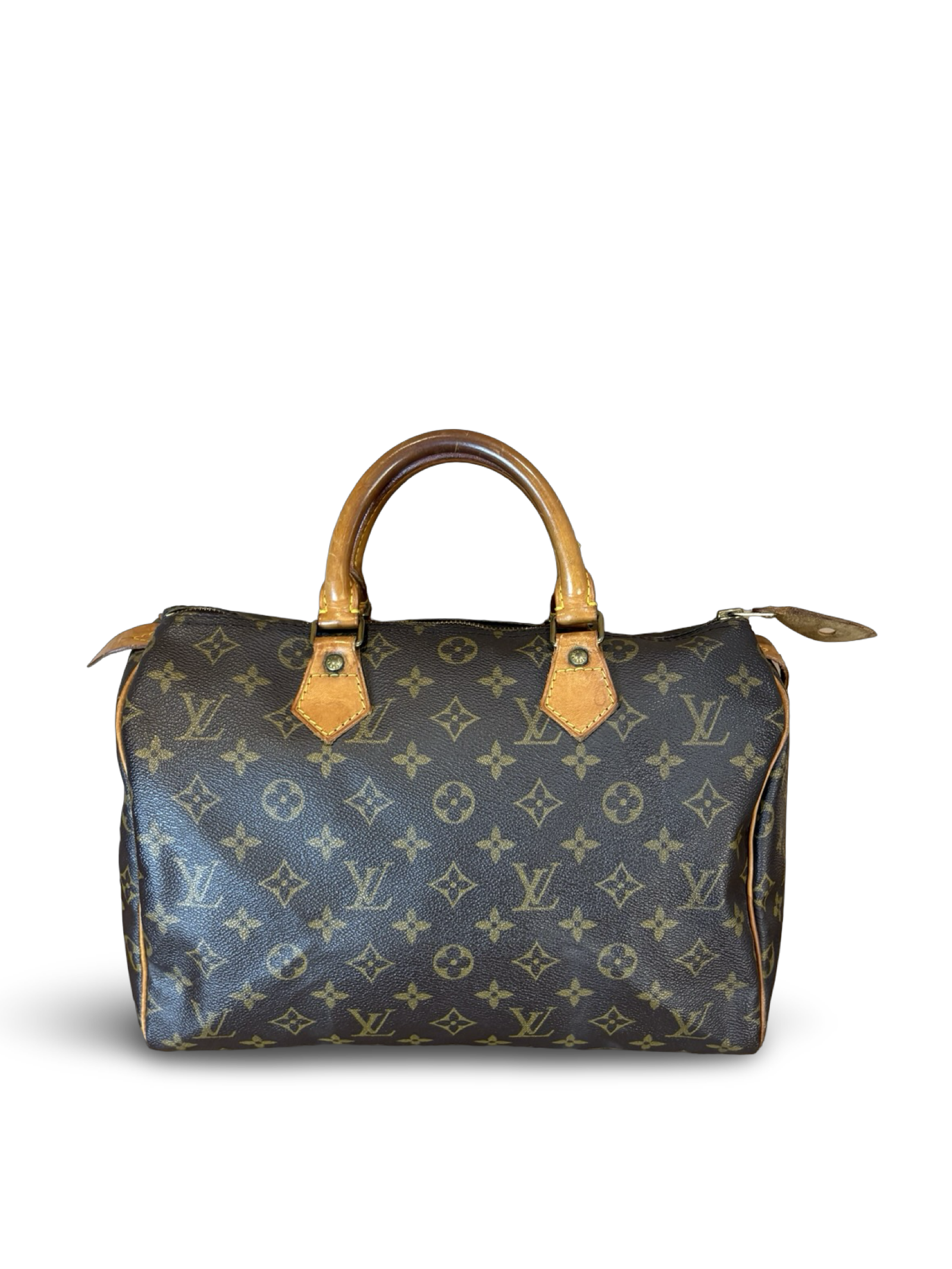 Louis Vuitton Speedy 30 Brown Monogram Canvas Hand / Shoulder Bag