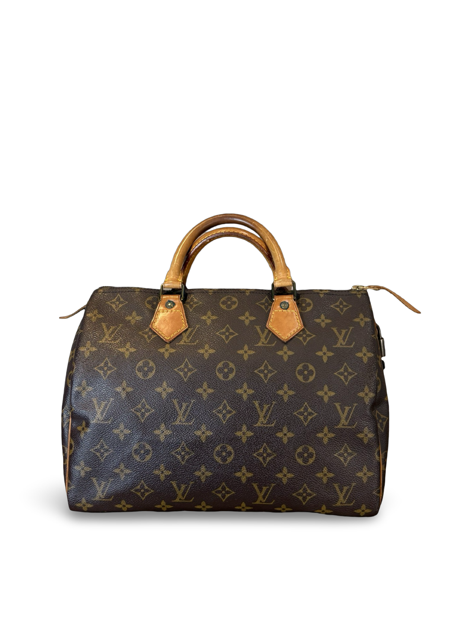 Louis Vuitton Speedy 30 Brown Canvas Monogram Handbag