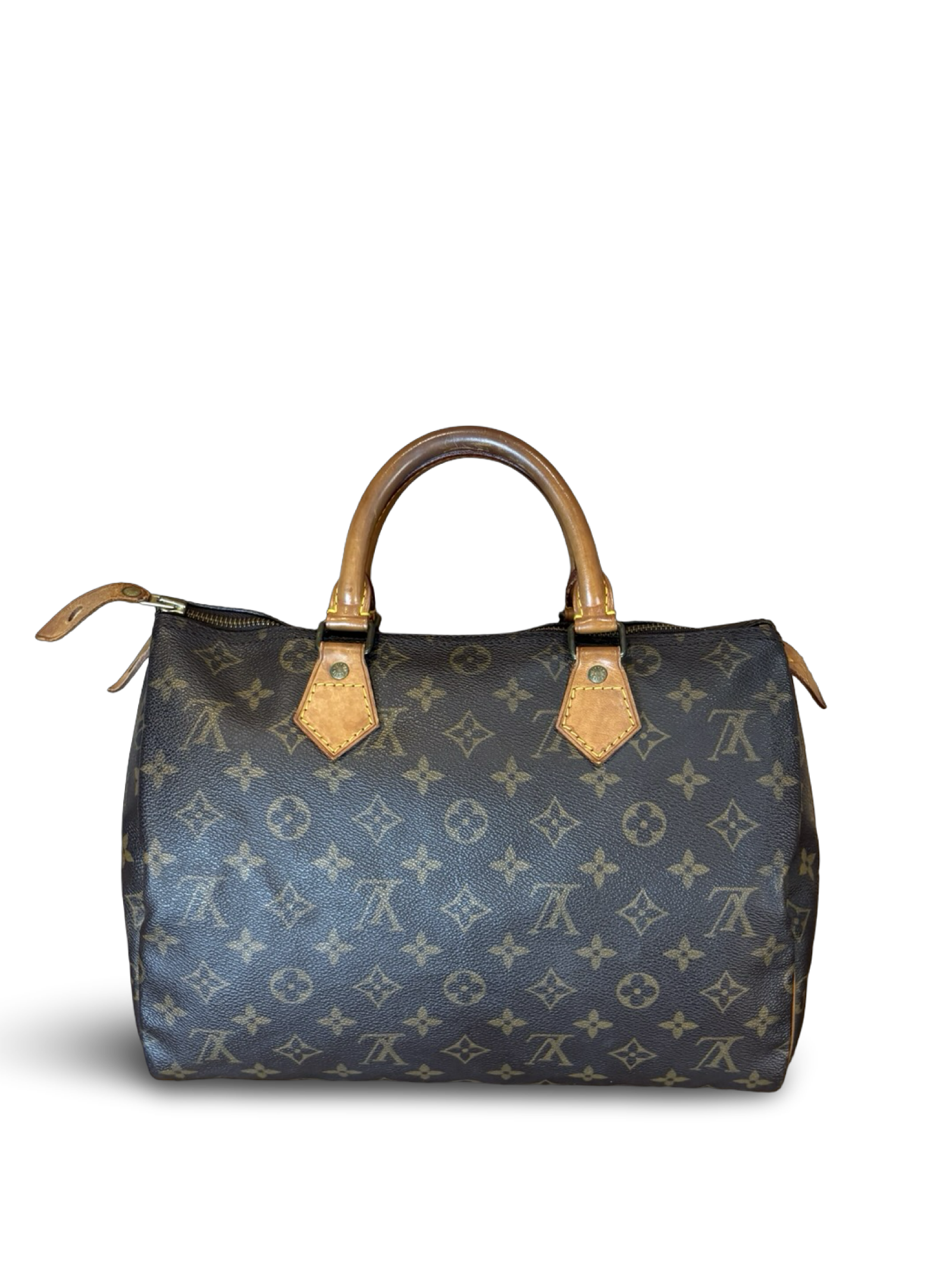 Louis Vuitton Speedy 30 Brown Monogram Canvas Handbag