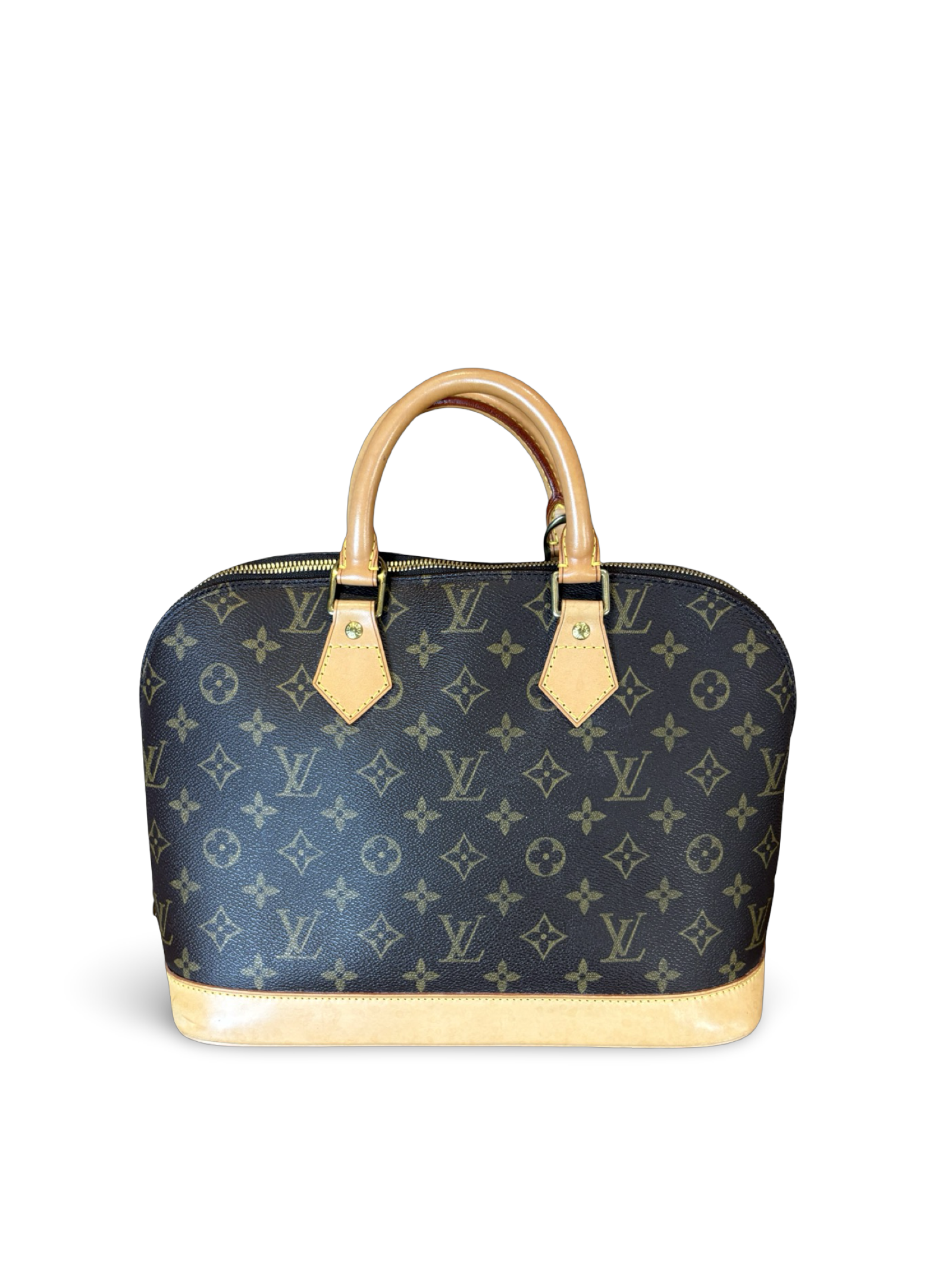 Louis Vuitton Alma PM Brown Monogram Canvas Handbag