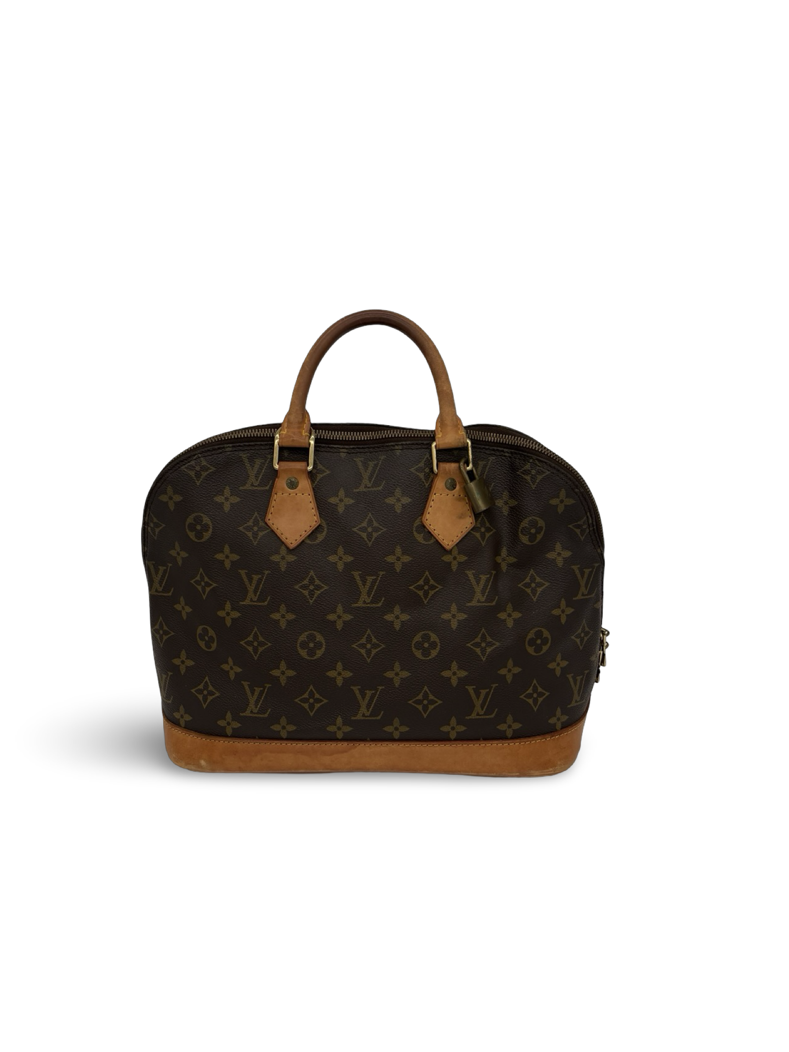 Louis Vuitton Alma PM Handbag Brown Monogram Canvas
