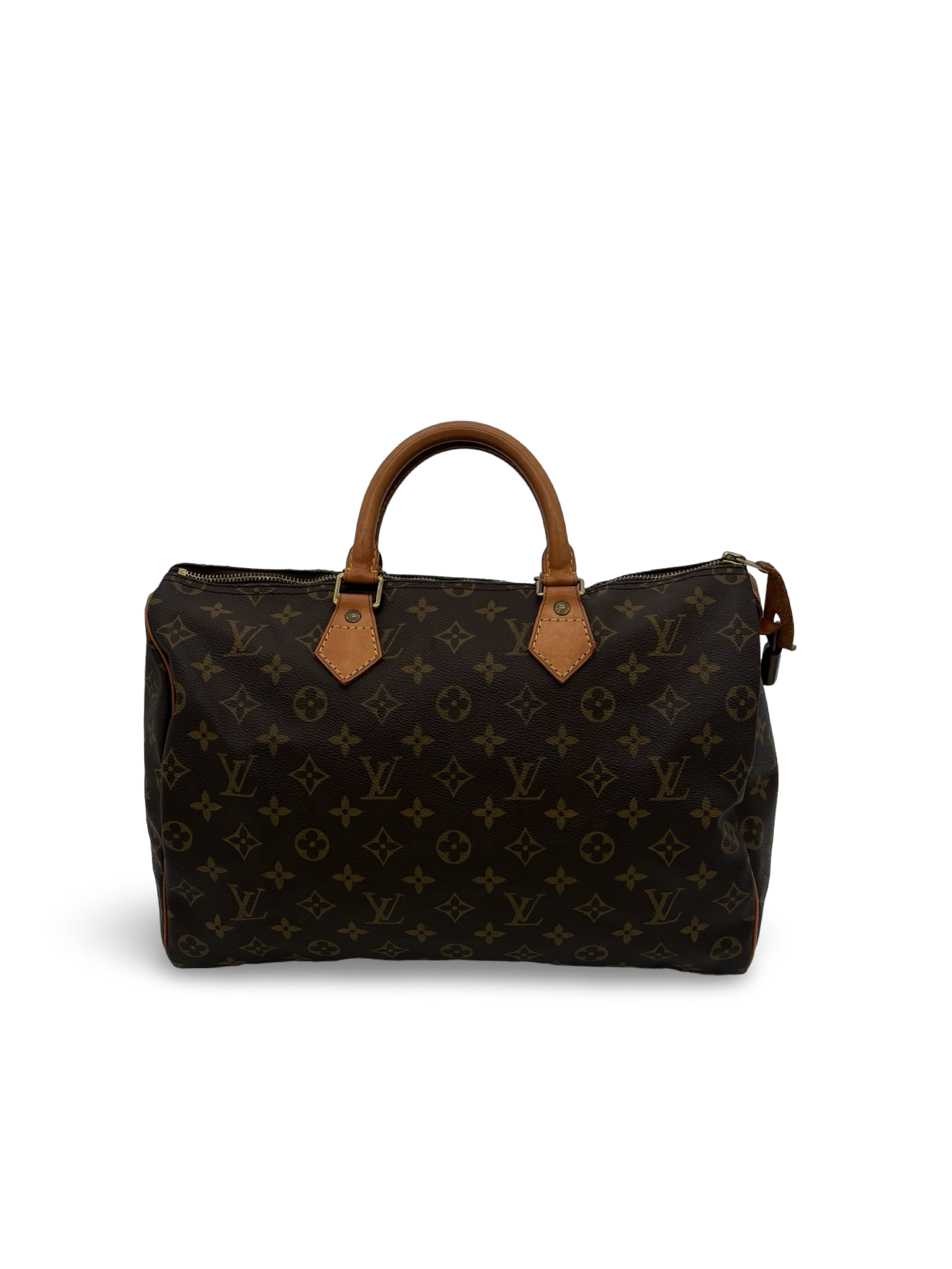 Louis Vuitton Speedy 35 Brown Monogram Canvas Handbag
