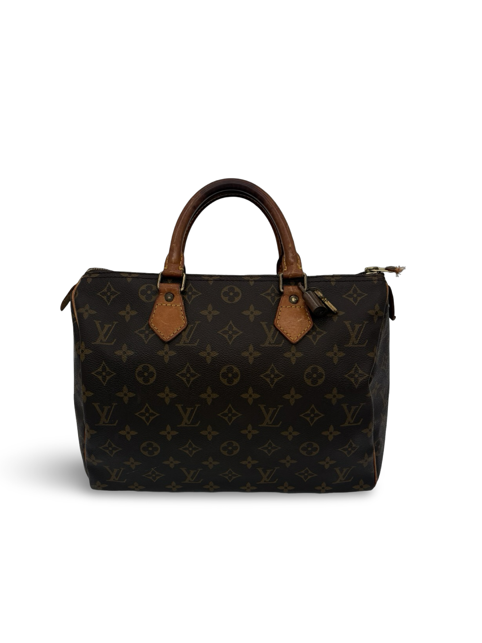 Louis Vuitton Speedy 30 Brown Monogram Canvas Handbag