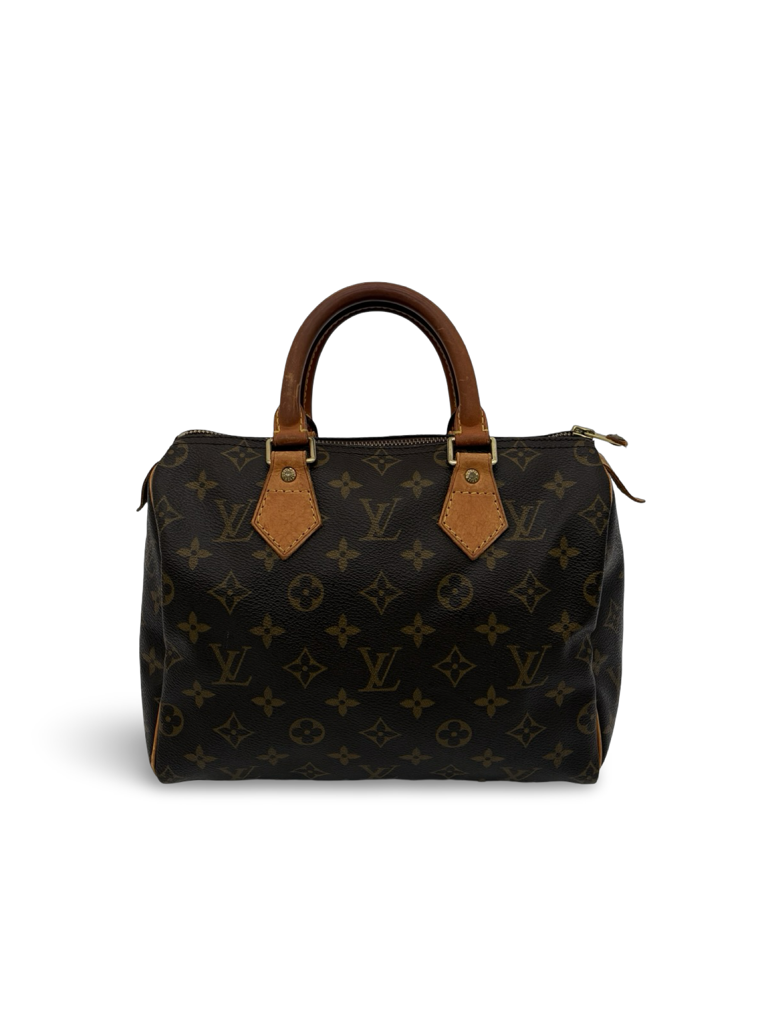 Louis Vuitton Speedy 25 Brown Monogram Canvas Handbag