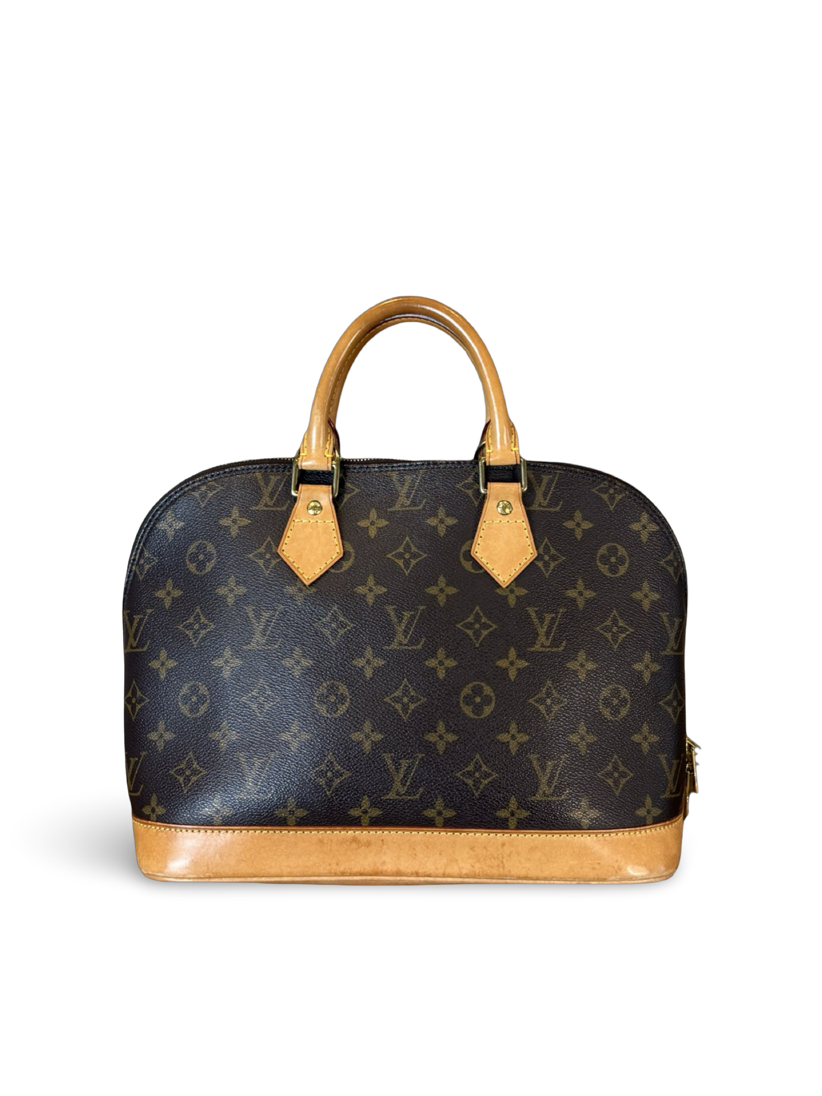 Louis Vuitton Alma PM Brown Monogram Canvas Handbag