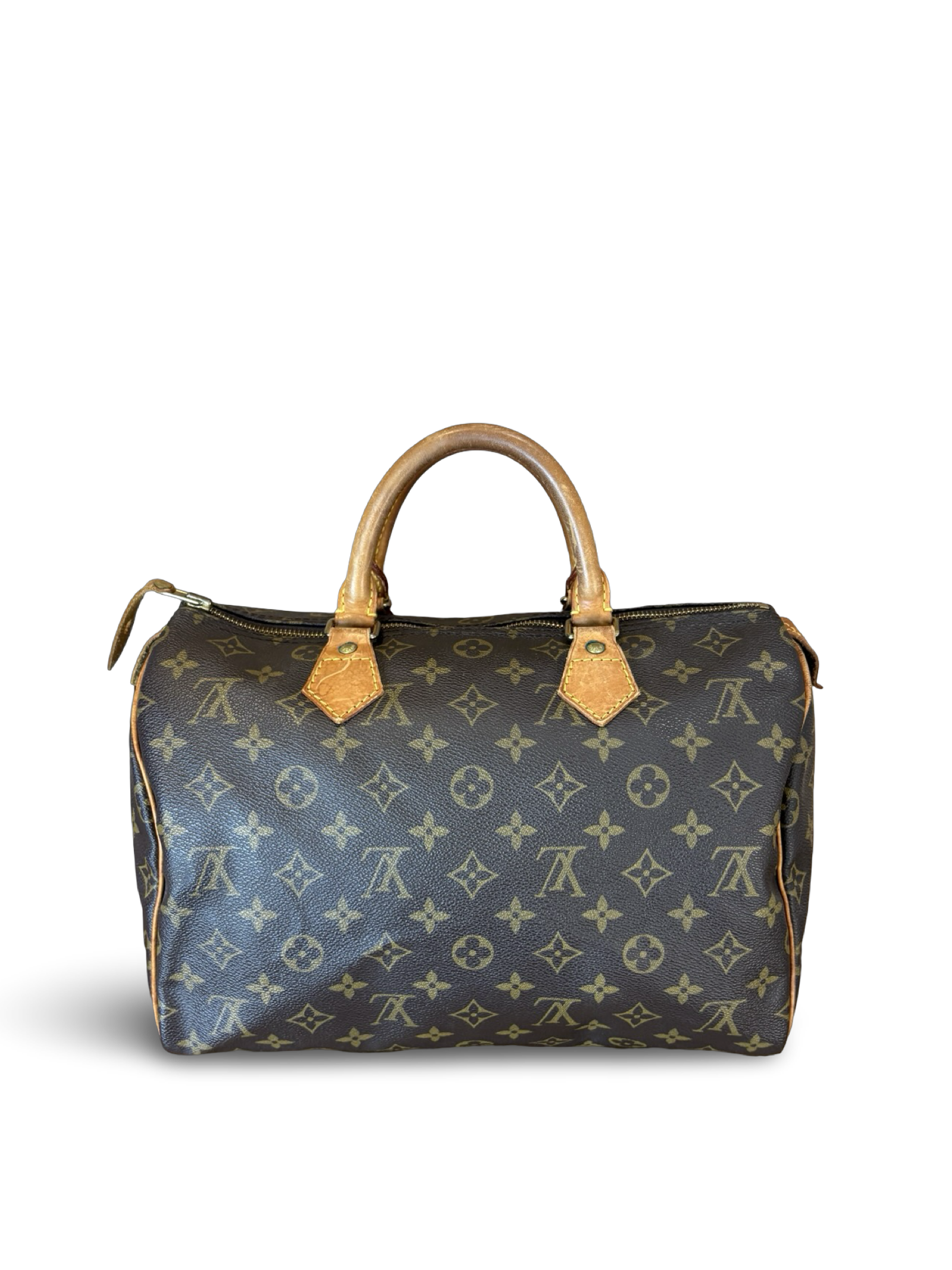 Louis Vuitton Speedy 30 Brown Monogram Canvas Handbag