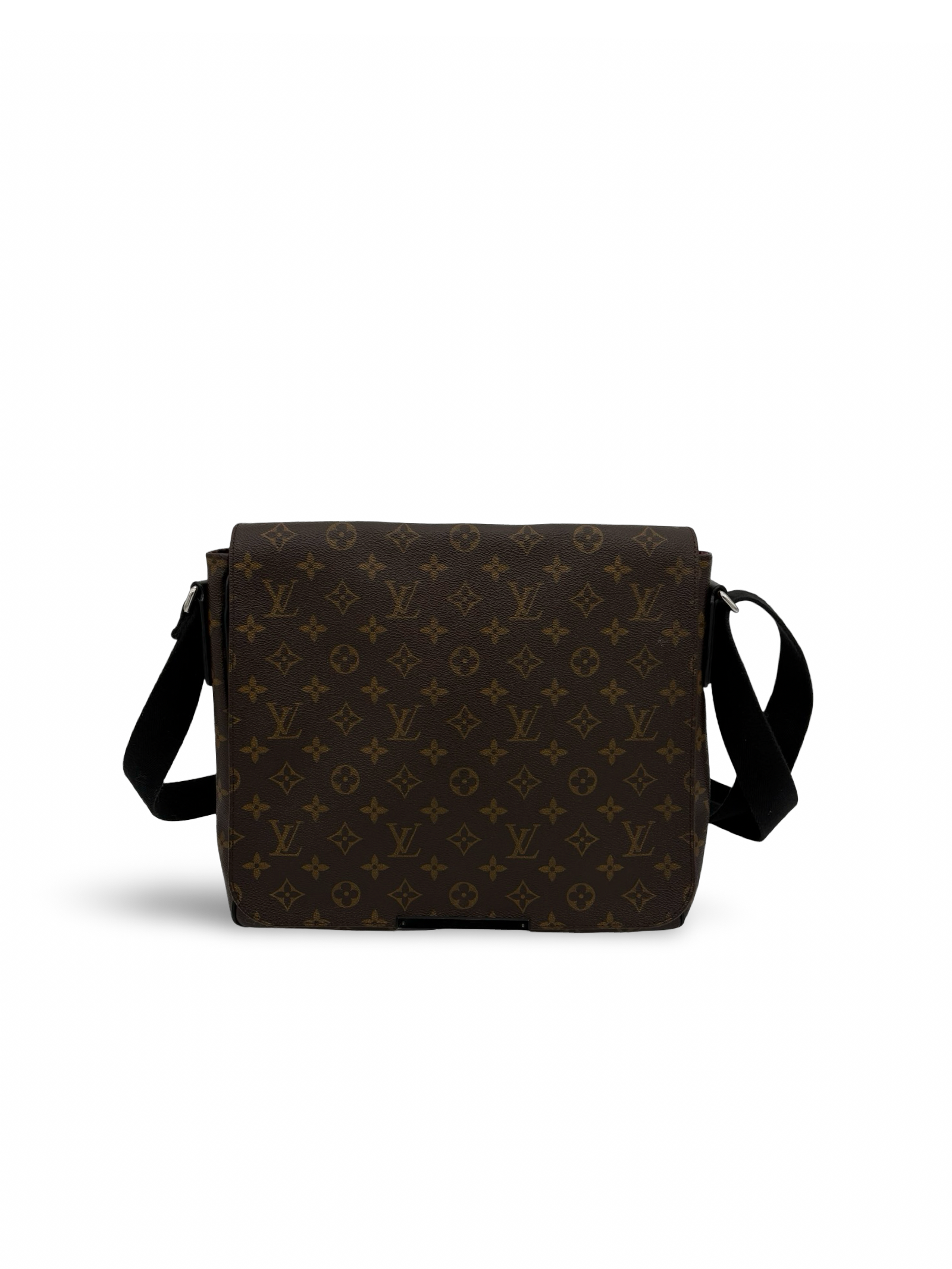 Louis Vuitton District Messenger MM Brown Monogram Canvas Bag