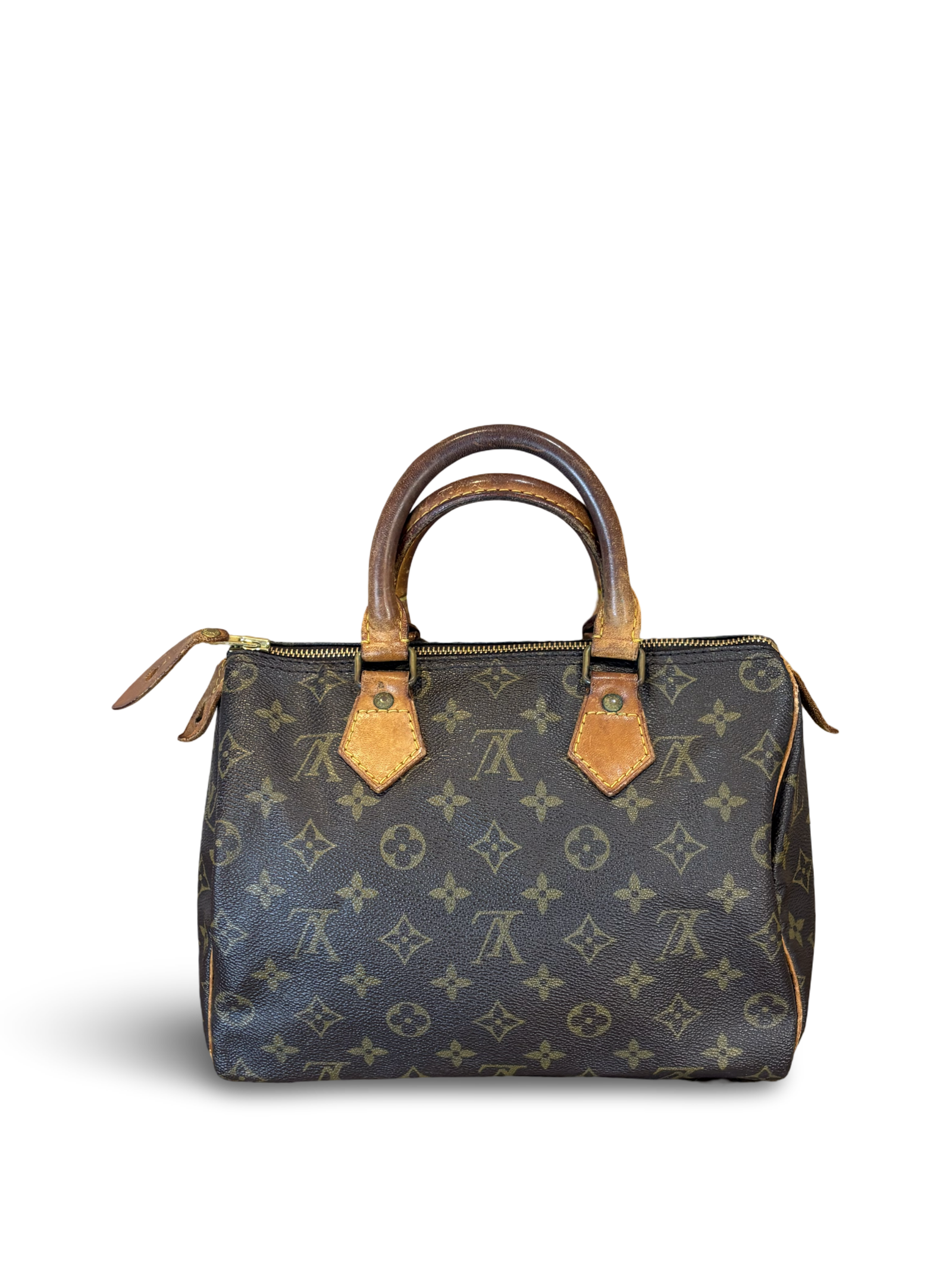 Louis Vuitton Speedy 25 Brown Canvas Monogram Bag